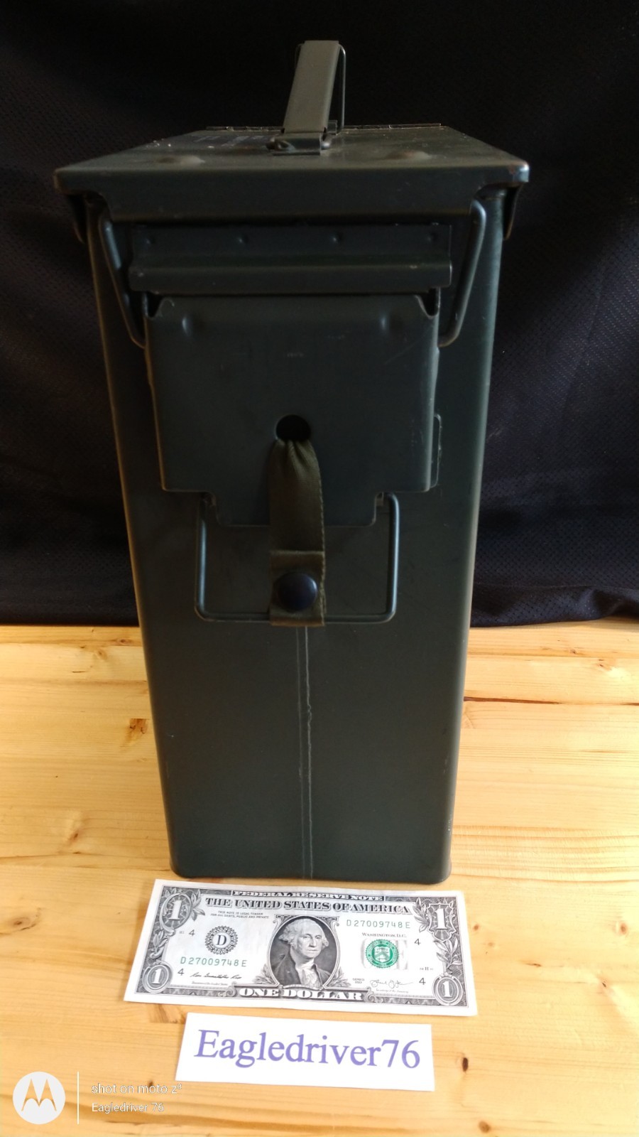 Military Shipping Container, Foam Insulated