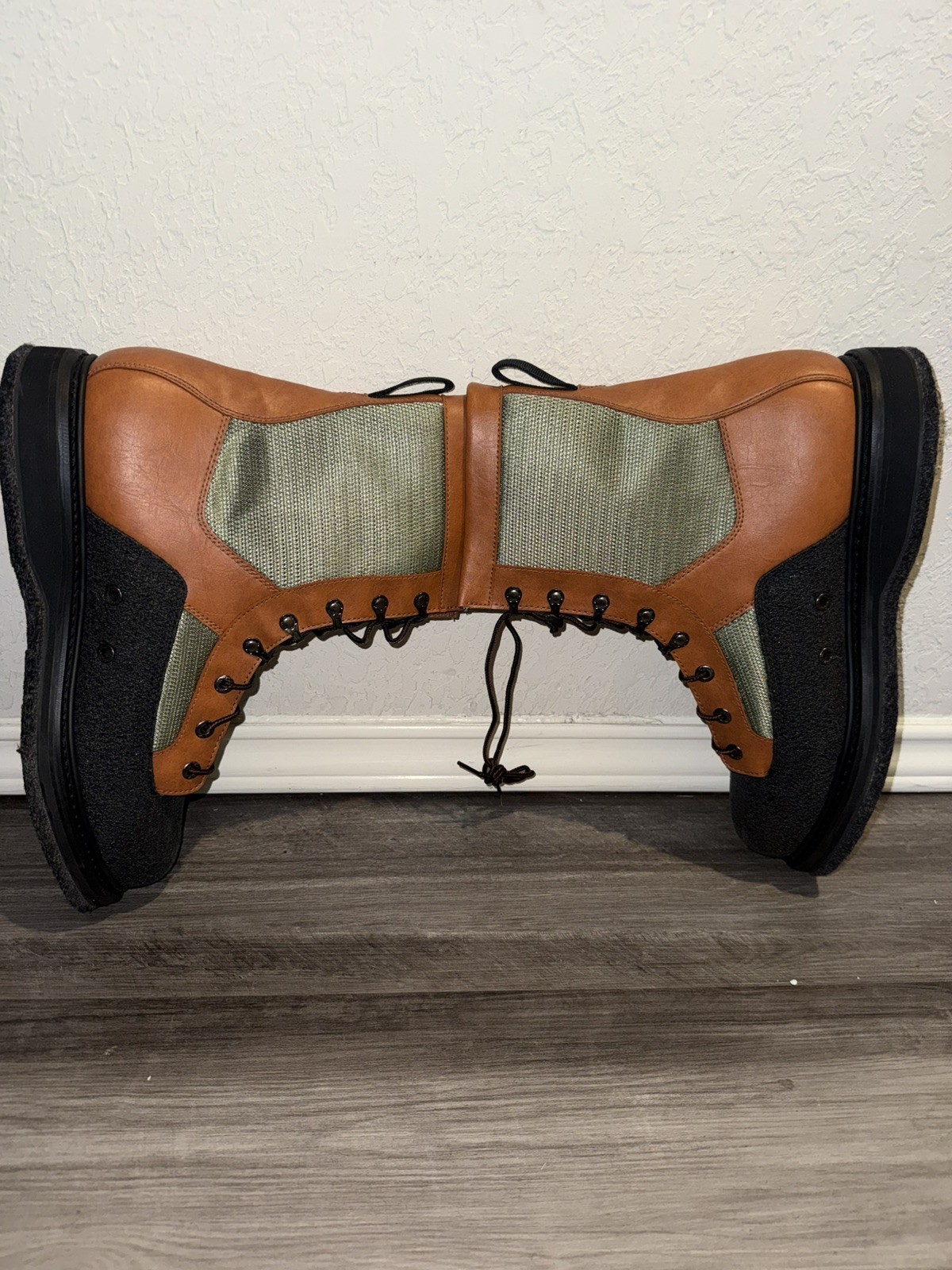 Cabela's Master Guide Fly Fishing Wading Boots 14D Felt Sole Drainage System NOS