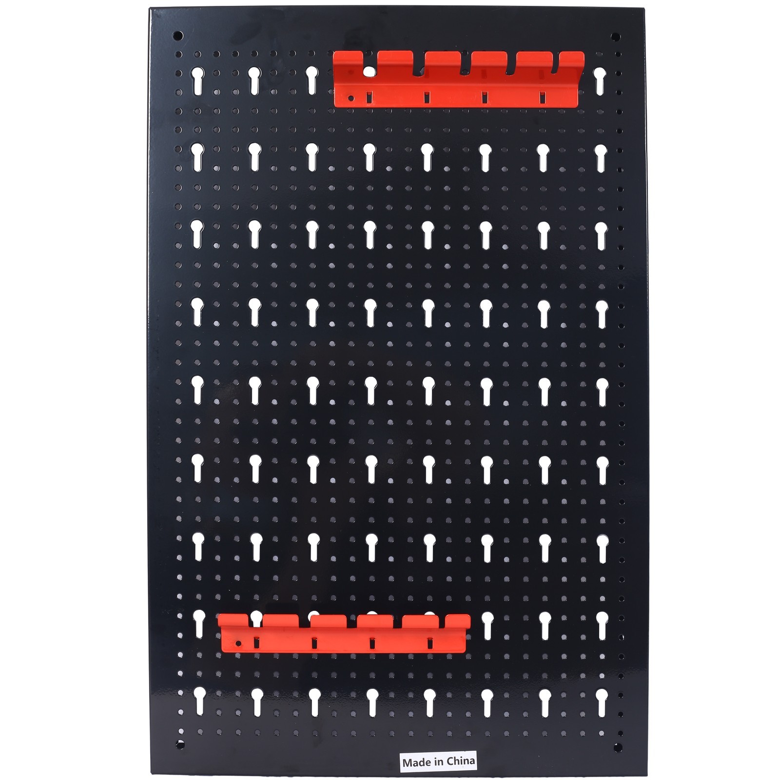 4ft Metal Pegboard Tool Organizer w/ 3 Boards & Hooks for Garage Workshop