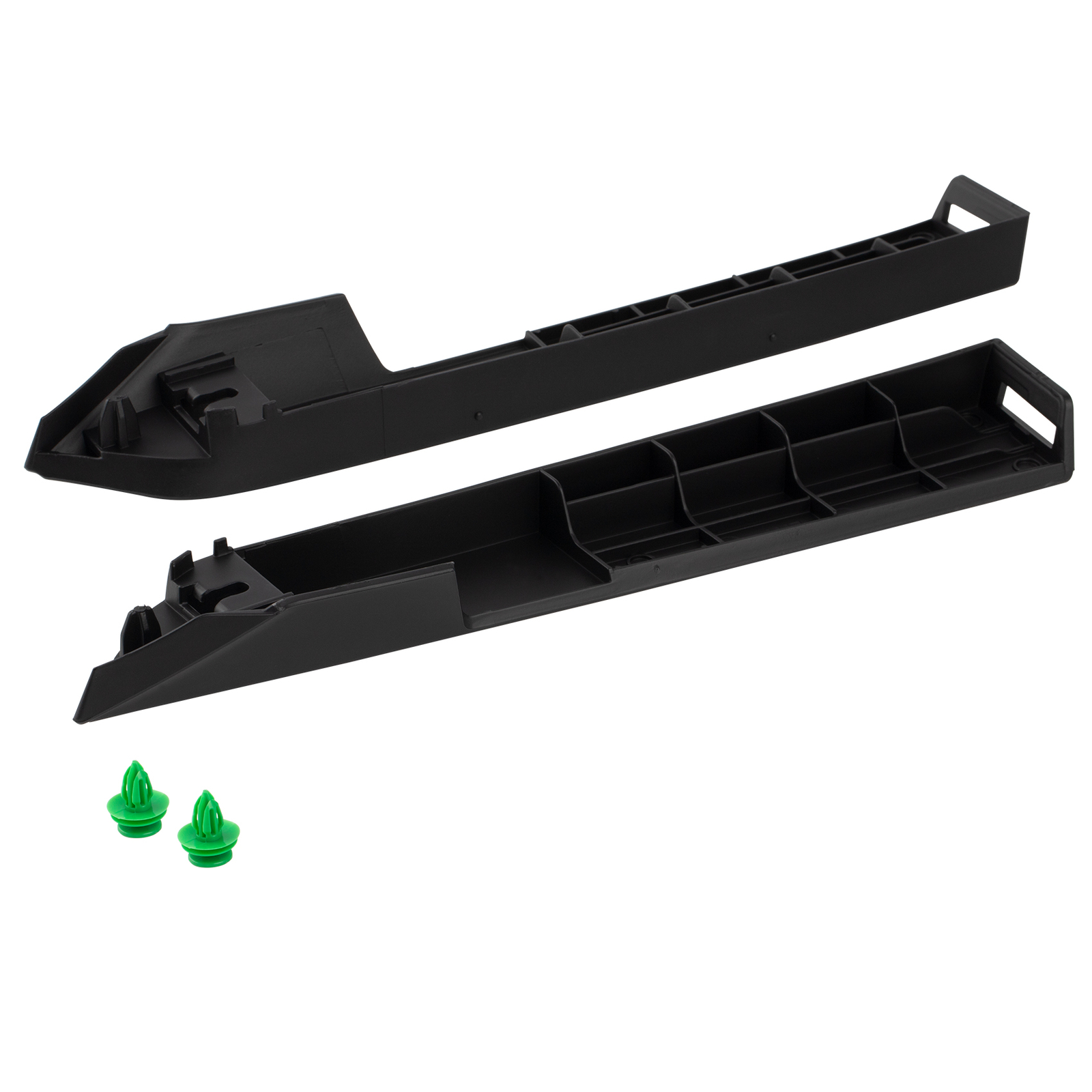 For 2012-2015 Toyota Tacoma 2pcs Front Bumper Trim Cover Headlight Filler Grill