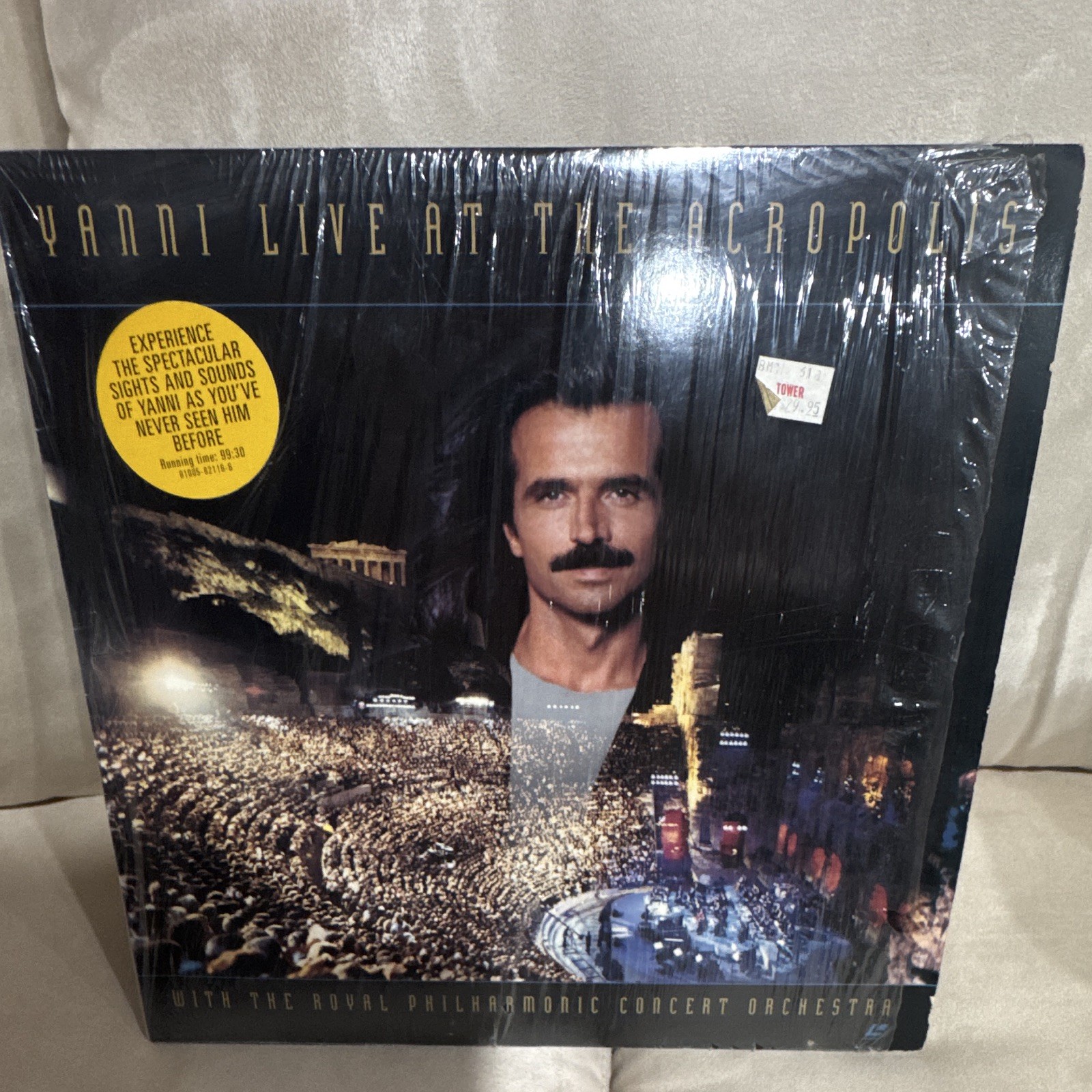 Yanni Live at the Acropolis LaserDisc Box Set 1994 NR English George Veras