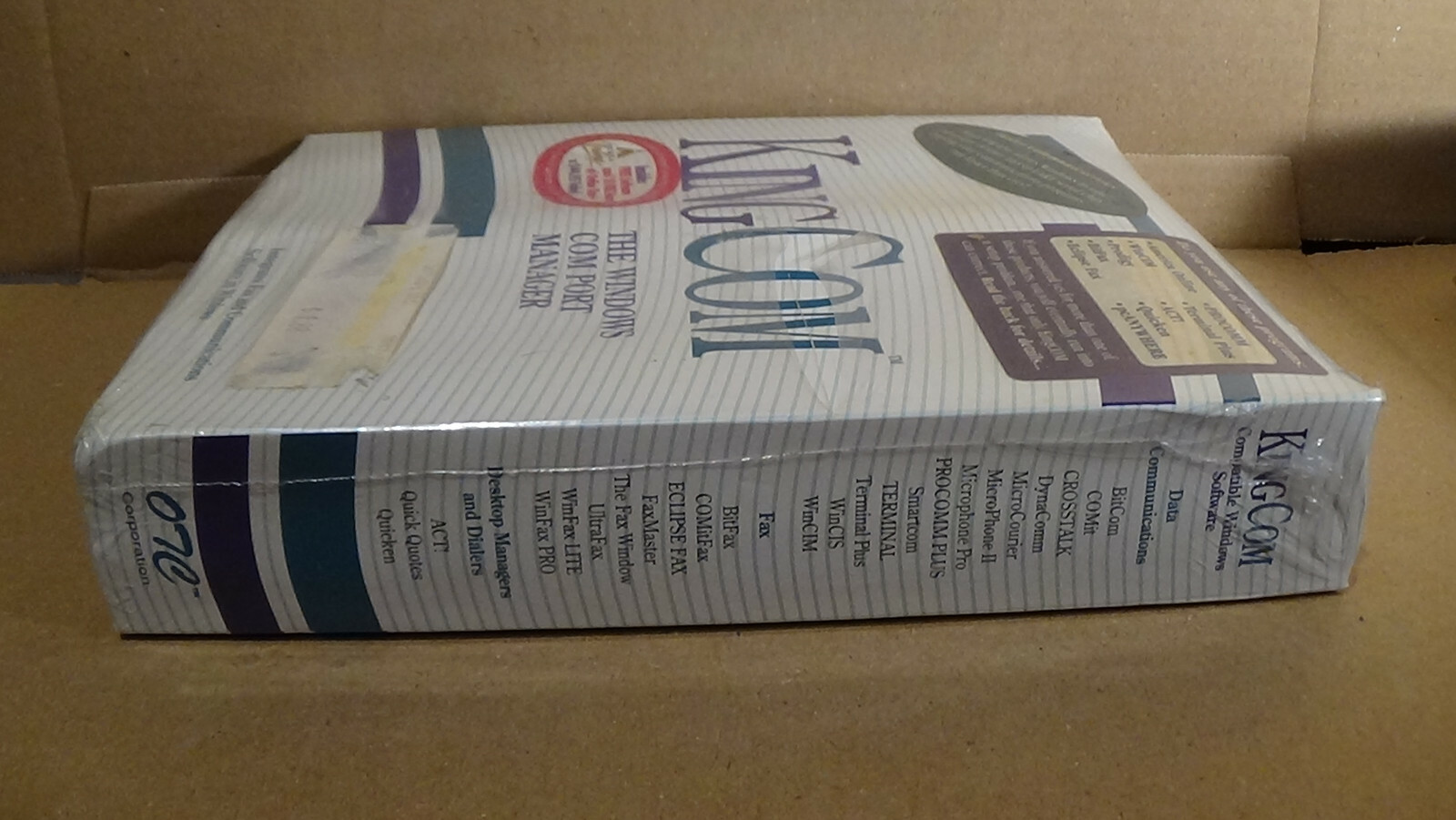 KingCom Windows Port Manager New in Box Sealed Vintage Computer Software Program