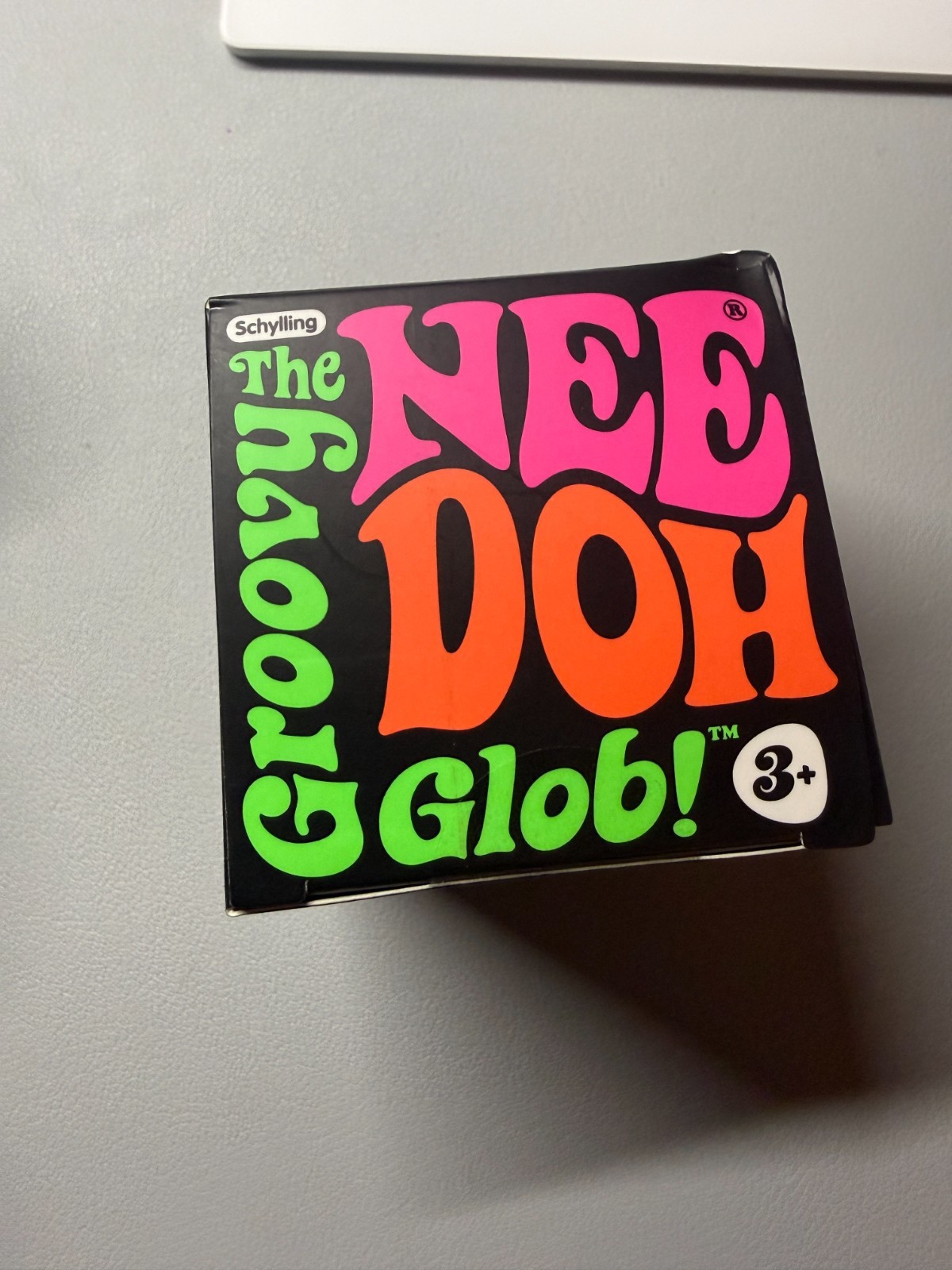 PURPLE NeeDoh Groovy Glob Classic Nee Doh Squishy Stress Ball 100% AUTHENTIC USA