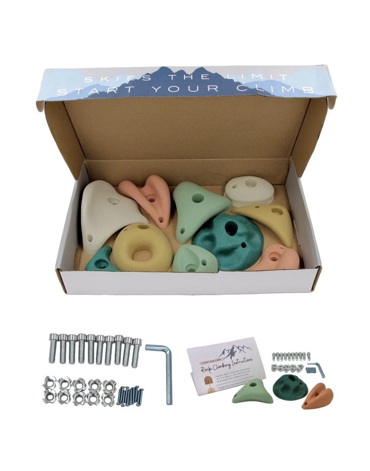 Everett & Avery Co. Premium Rock Climbing Holds - Rock Climbing Wal... Fast Ship