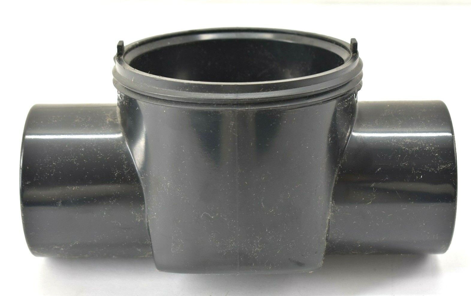 Custom Molded Products 2" Black CPVC Serviceable Check 2 Socket Valve No Cap