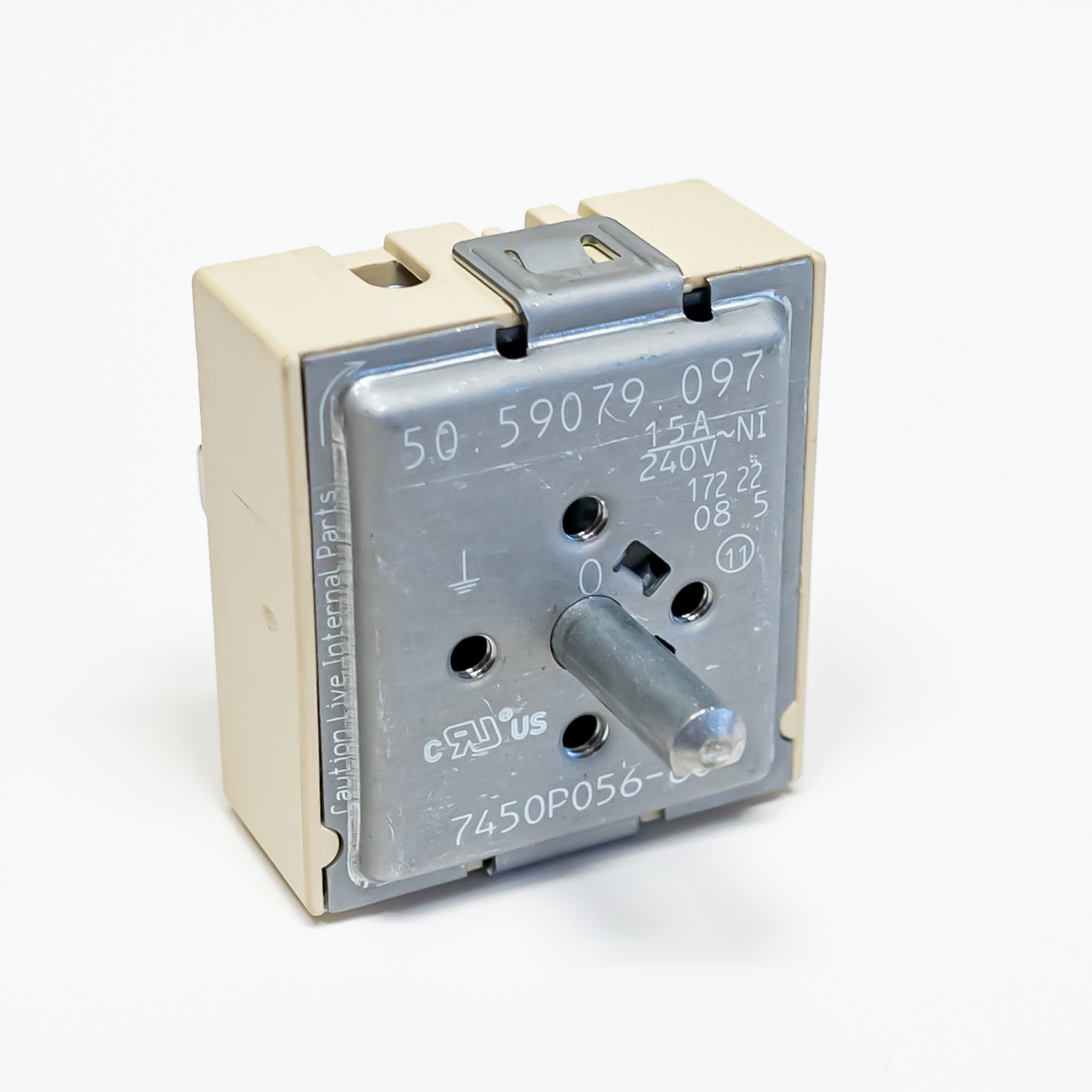 74011489 Range Burner Infinite Control Switch for Whirlpool Jenn Air Maytag