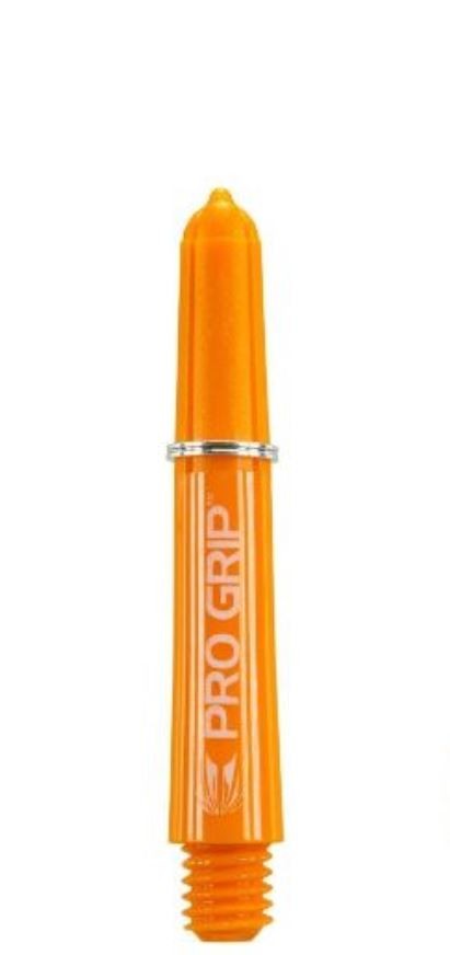 Target pro Grip Darts Shafts Orange Shorts 34mm 3er Set