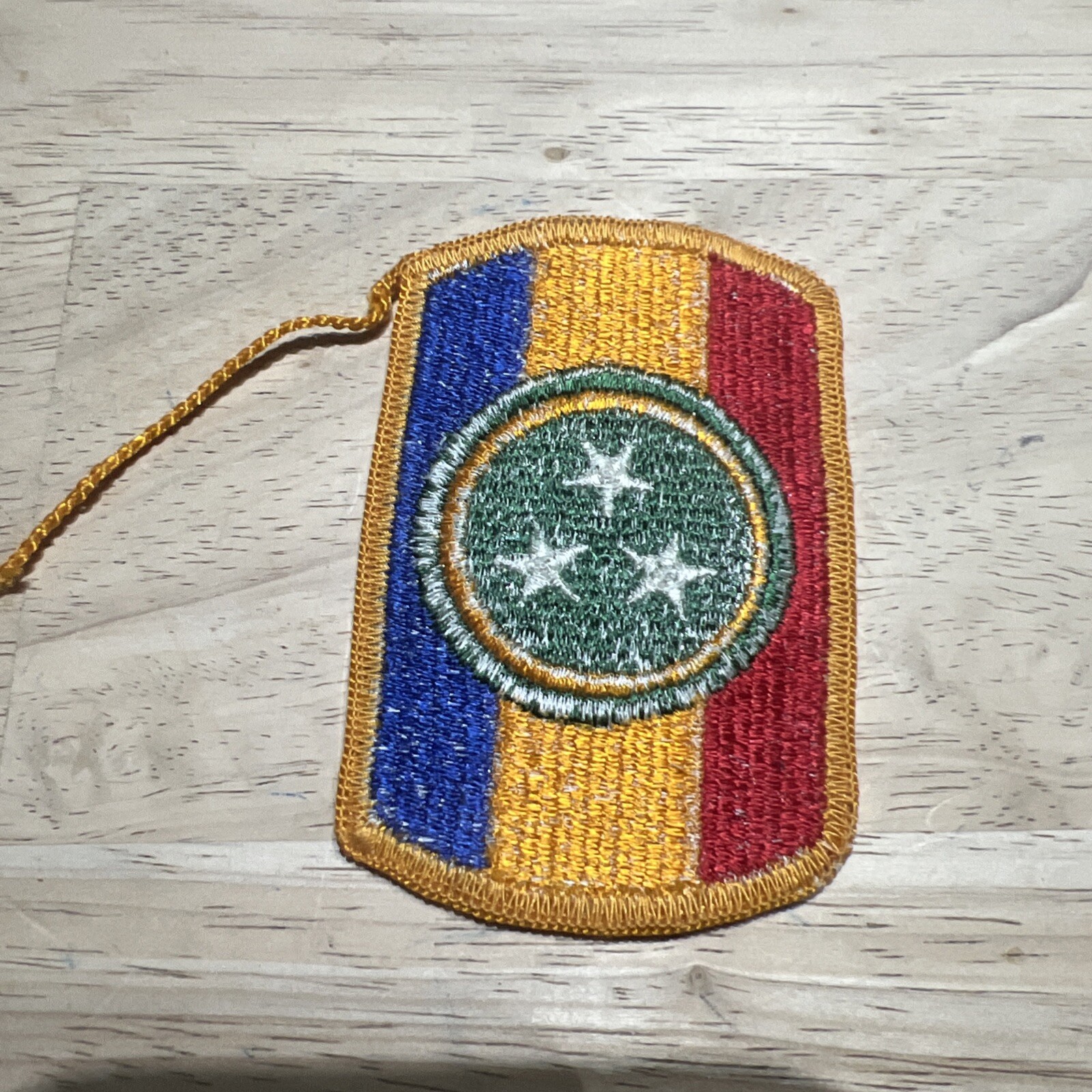 MILITARY PATCH SEW ON COLORED US ARMY 30TH ARMORED BRIGADE