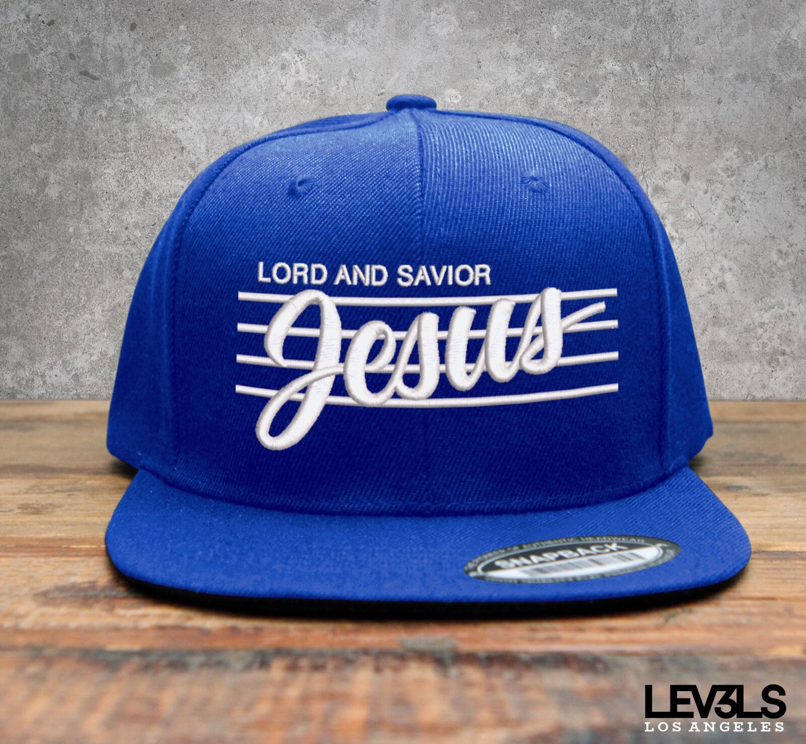 RETRO JESUS LORD AND SAVIOR SNAPBACK BASEBALL CAP CHRISTIAN CROSS JESUS SAVES