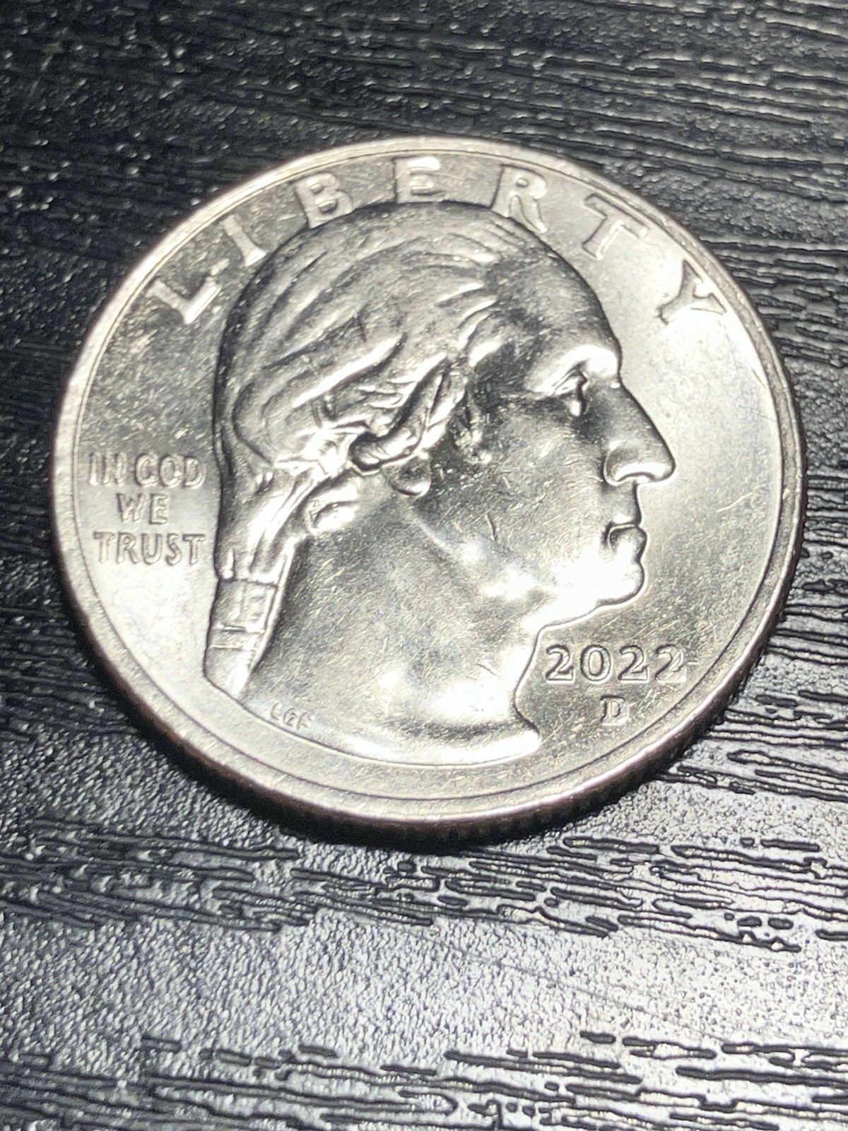 2021 Error Coin Drooling George Mint Condition Engraved with Clarity Free Ship
