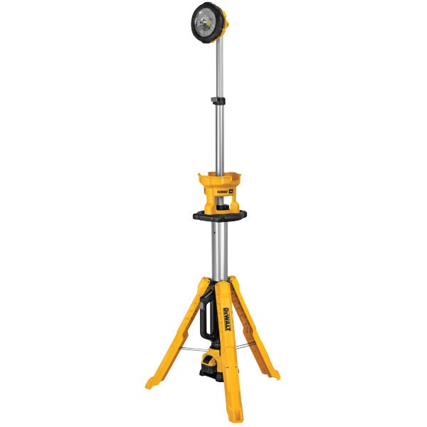 DEWALT DCL079R1 20V MAX 20-Volt Cordless LED Work Light & Tripod Base Kit