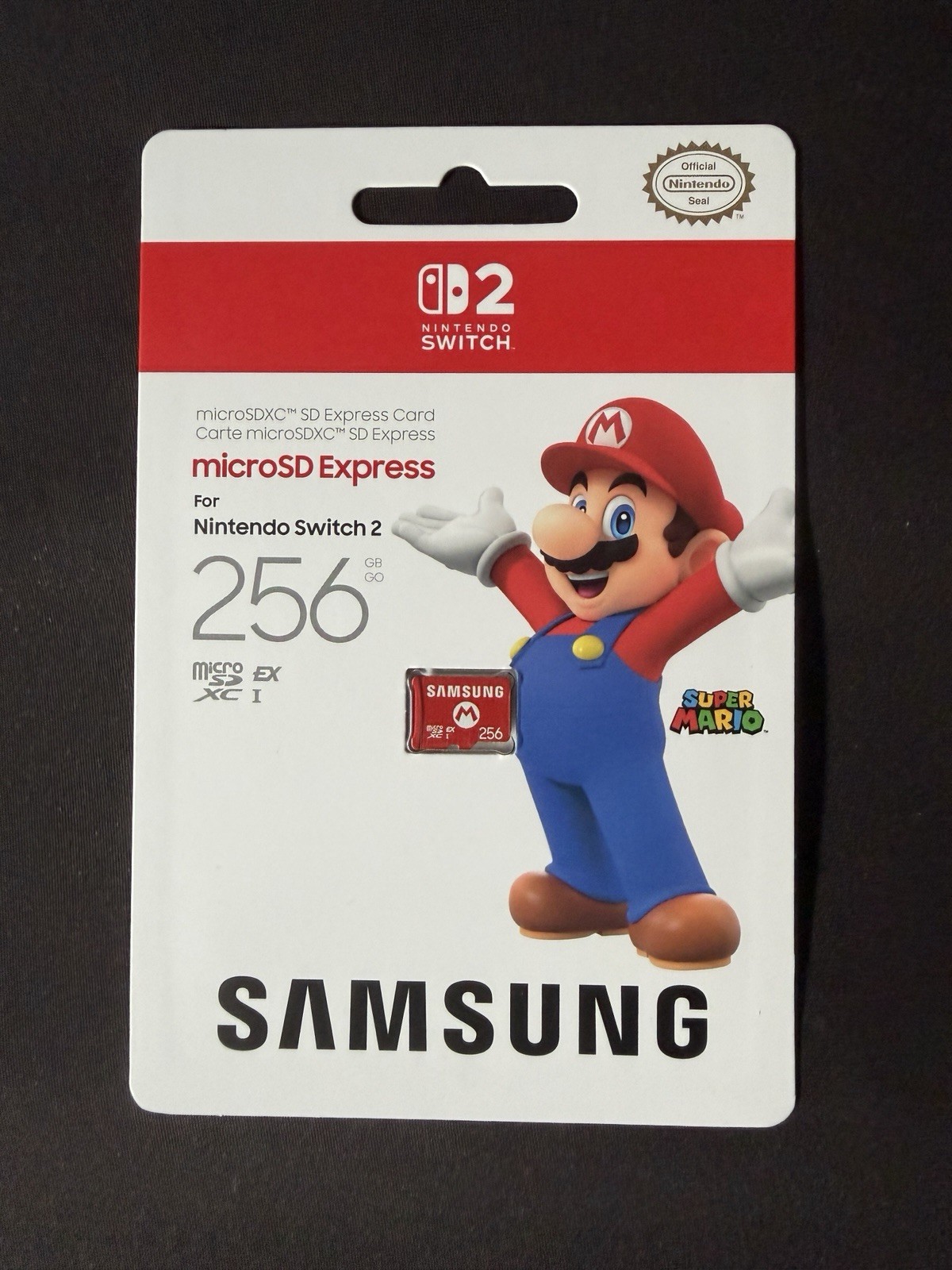 Samsung microSD Express Card – 256GB for Nintendo Switch™ 2