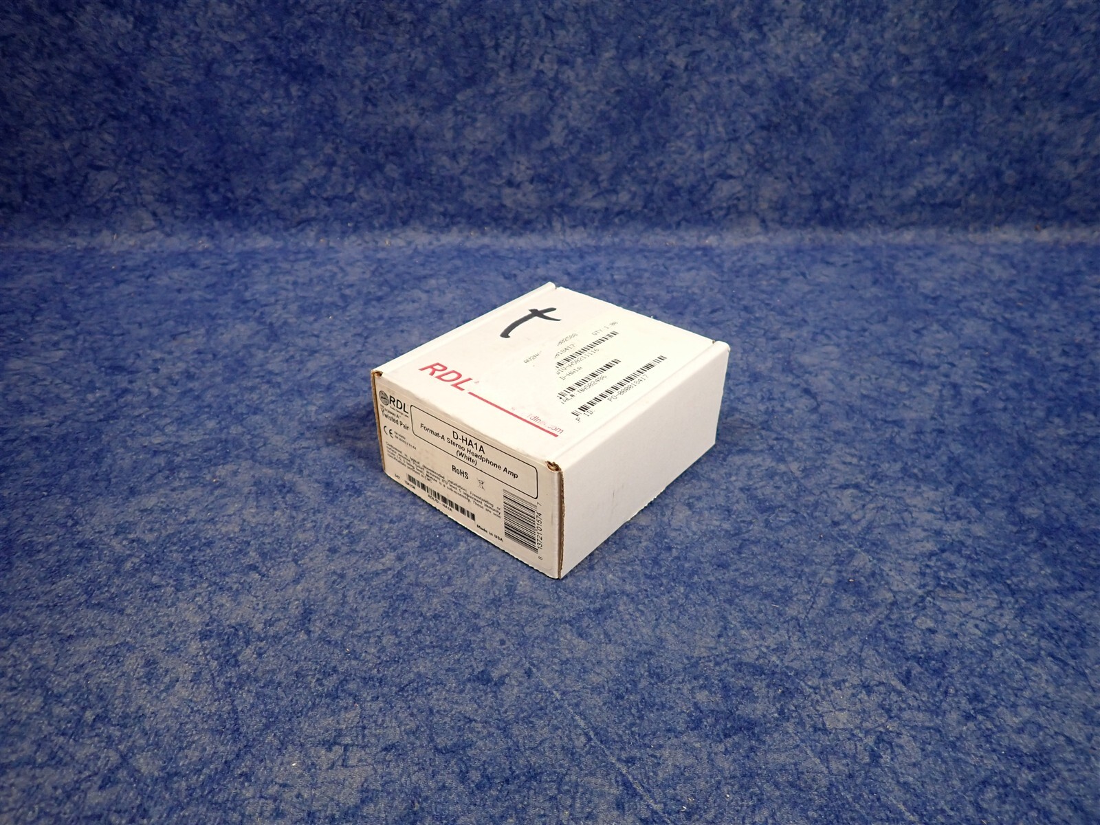 NEW RDL D-HA1A Format-A Stereo Headphone Amp, White (G79)