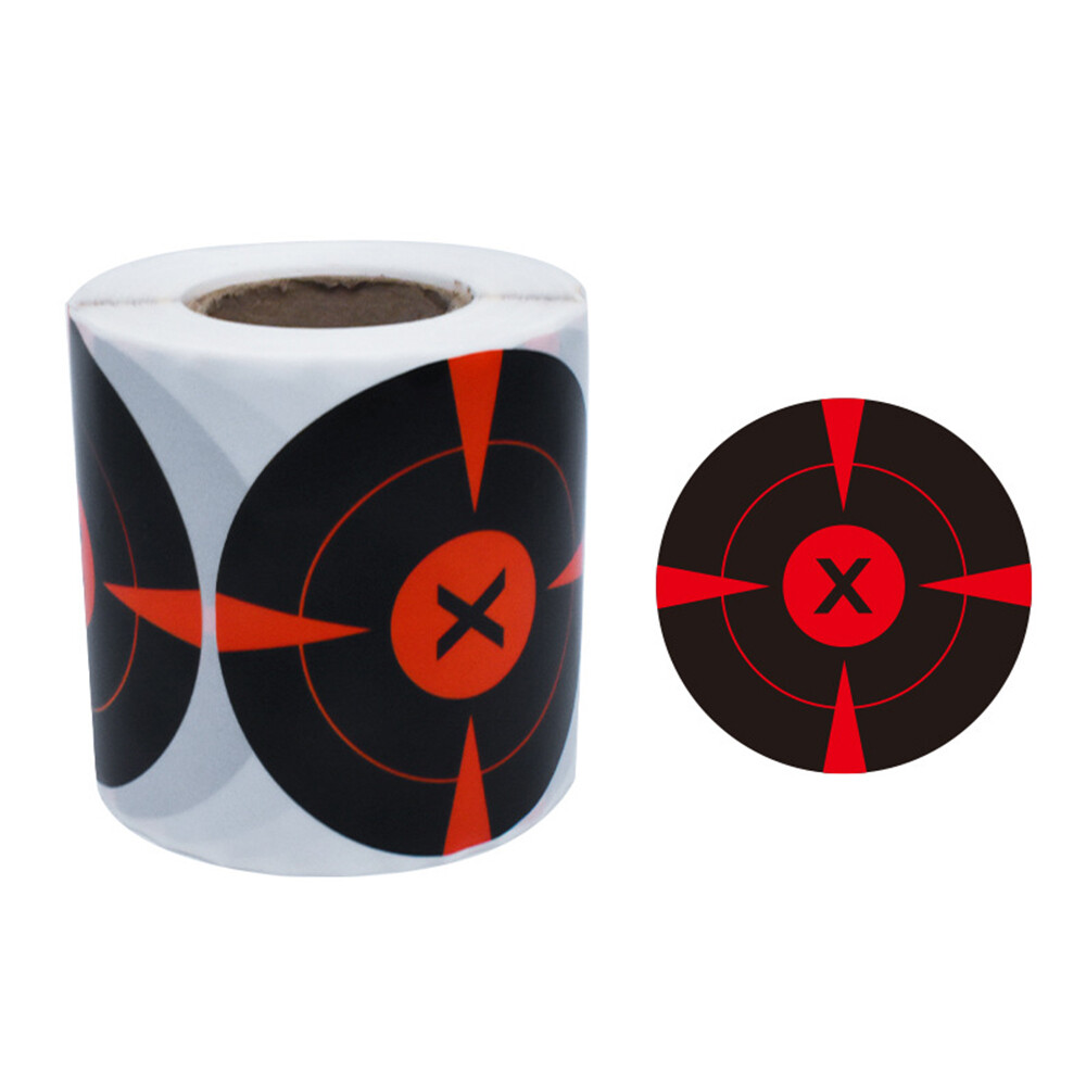 250Pcs / Roll 3" Shooting Self Adhesive Target Splatter Reactive Target Stickers