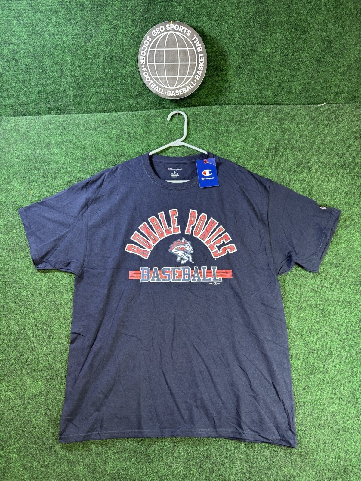 Men's Binghamton Rumble Ponies Champion T-Shirt Size XL