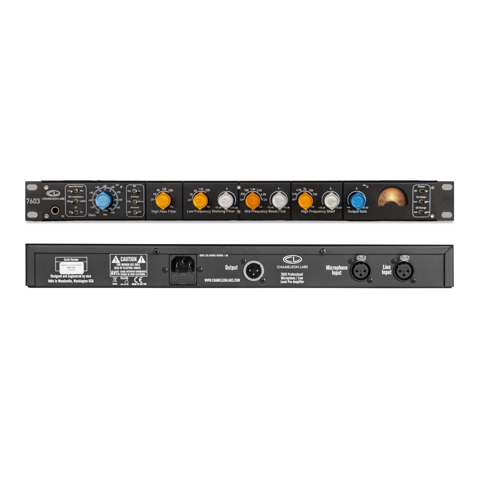 Chameleon Labs 7603 Microphone Preamp and EQ