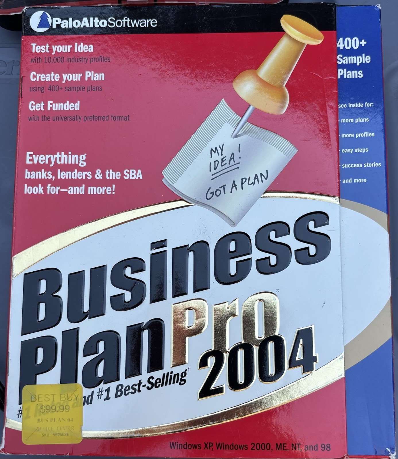 Business Plan Pro 2004 [Old Version]