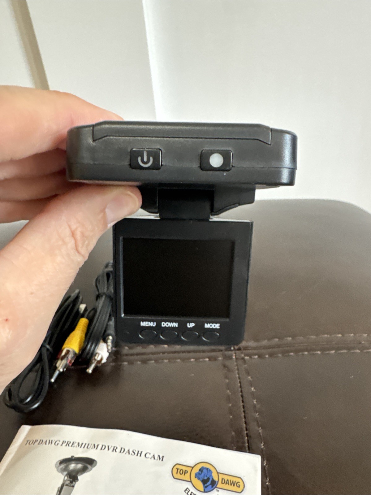 Top Dawg Electronics HD DVR Dash Cam (TDCAM01)
