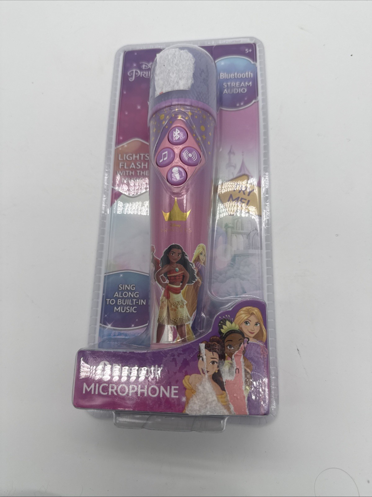 Disney Princess Karaoke Bluetooth Microphone for Kids BRAND NEW
