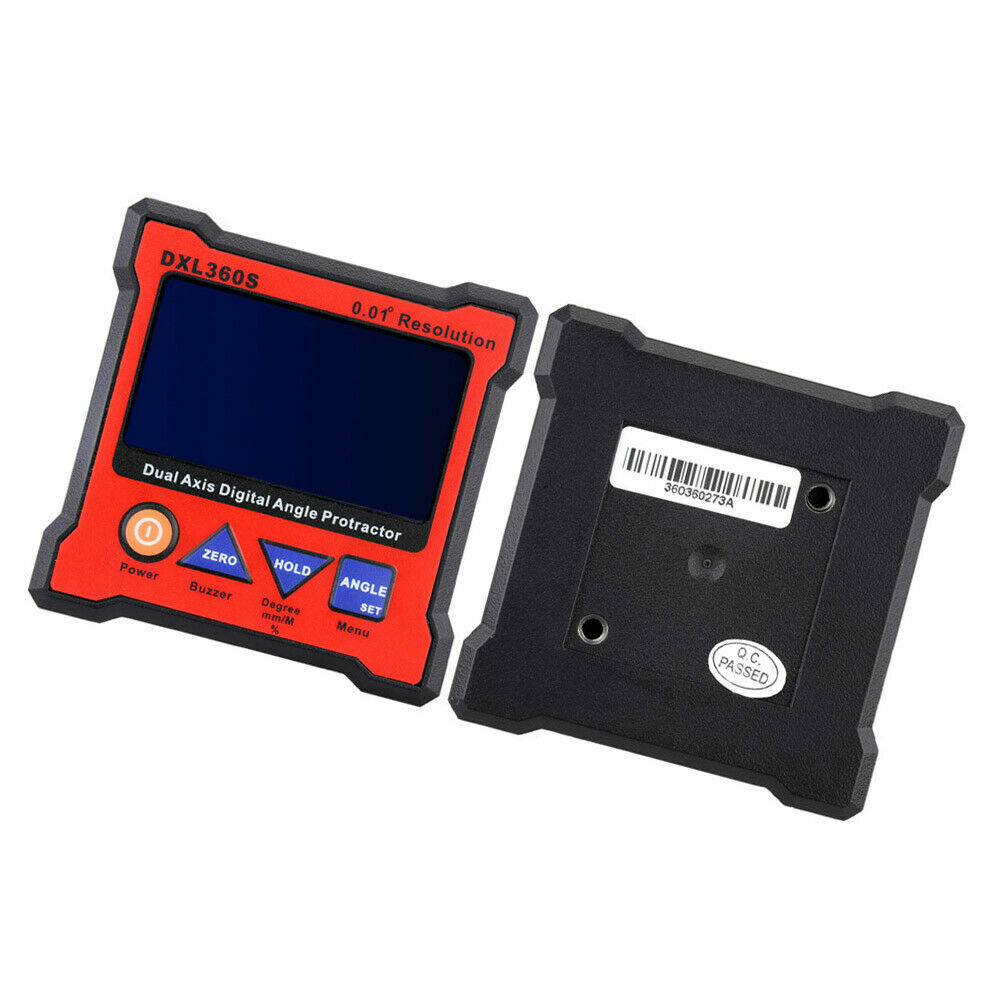 DXL360S Dual Digital Angle Protractor Digital Display Level Gauge 240V K7R5