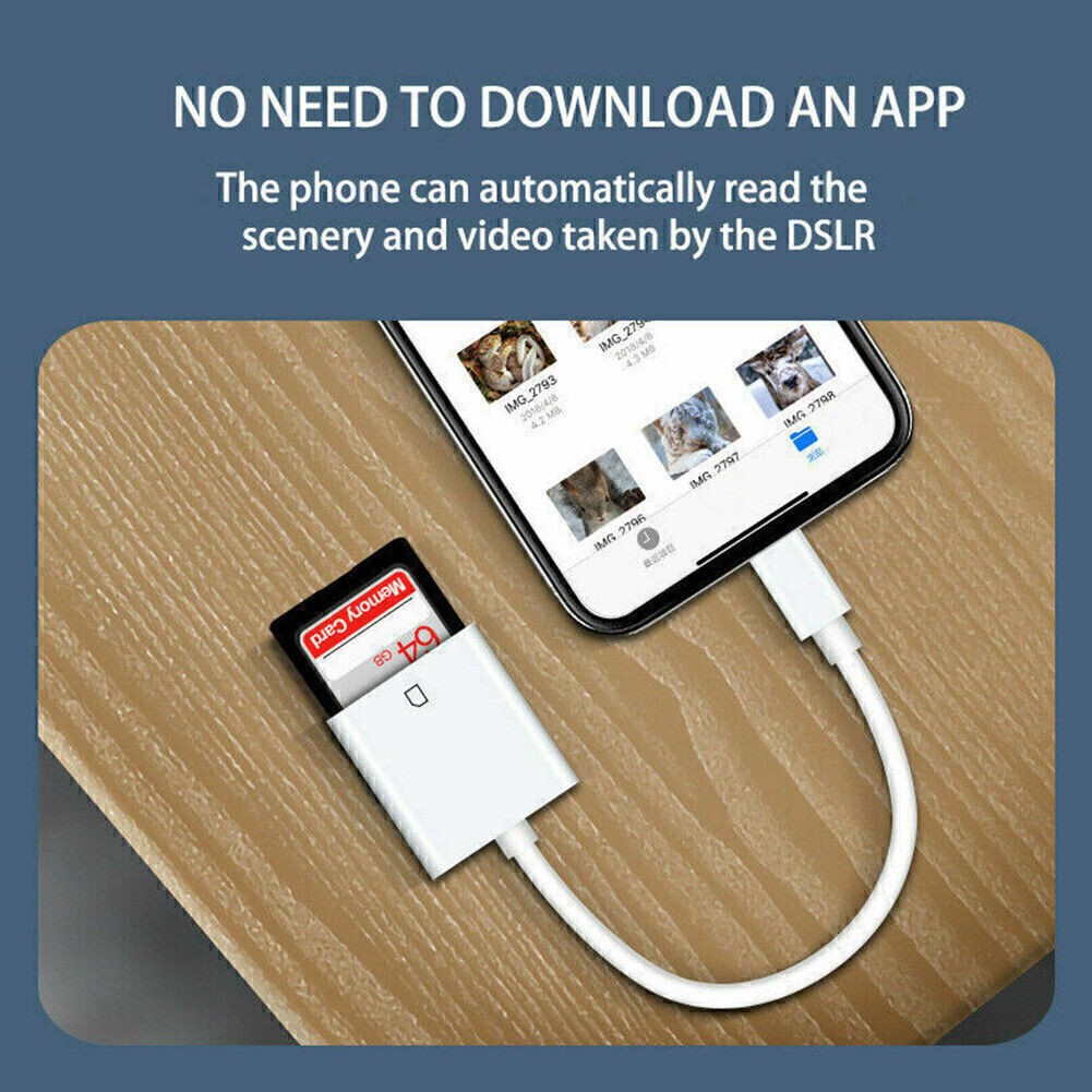 USB Type C to USB OTG Adapter SD-Card Reader Adapter for iPad Pro Tablet