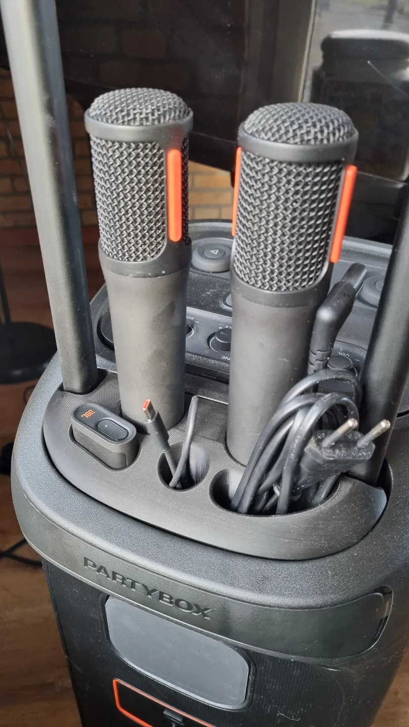 Insert Organizer for JBL Partybox 320 Microphone and Cables
