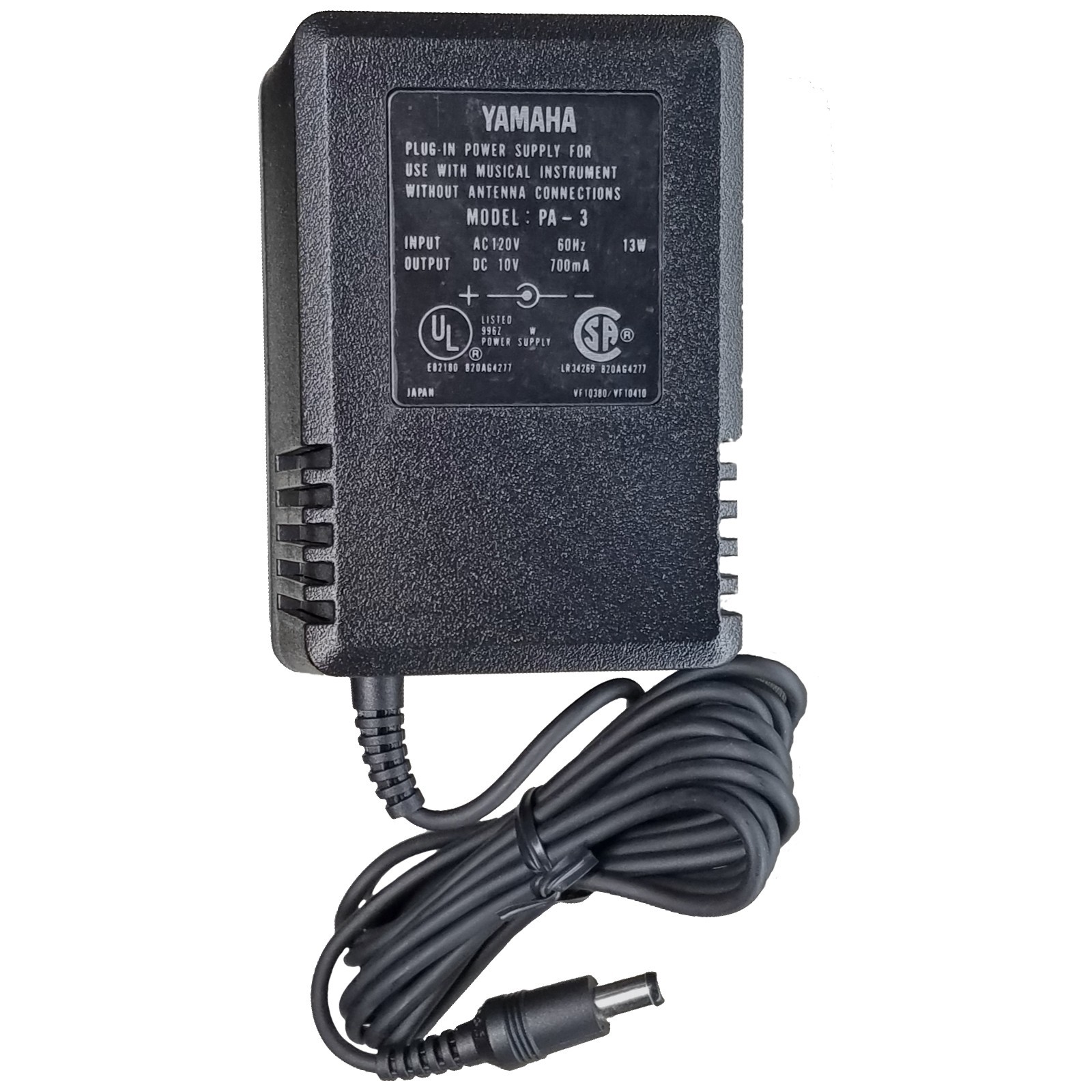 NEW NOS OEM YAMAHA VF104100 KEYBOARD AC ADAPTER PA-3
