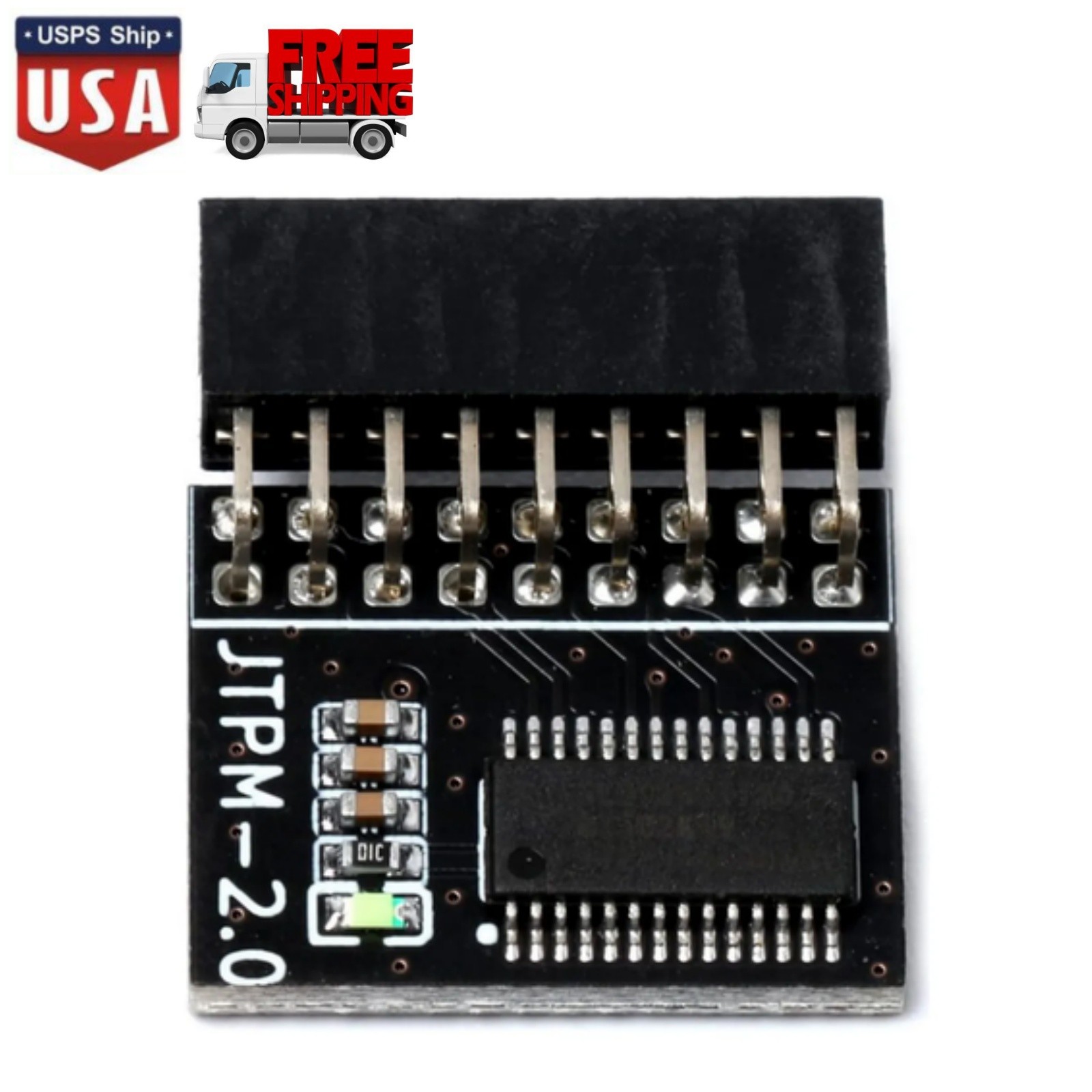 TPM TPM2.0 Module ASRock TPM Security Module (18-1 Pin) Win11 for Infineon