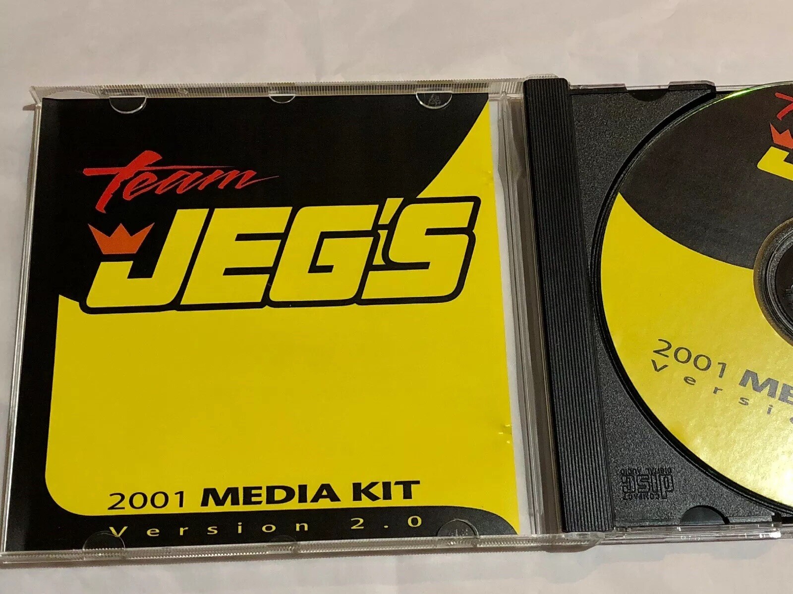 Team Jeg’s 2001 Media Kit Rare Action Videos Woody Woodruff Ohio Pc