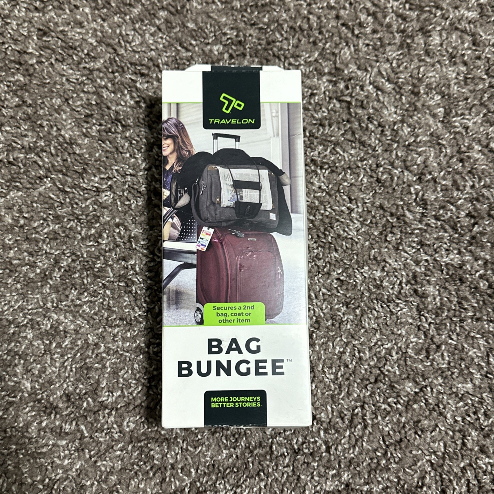 Travelon Bag Bungee Luggage Strap Black Style # 12181