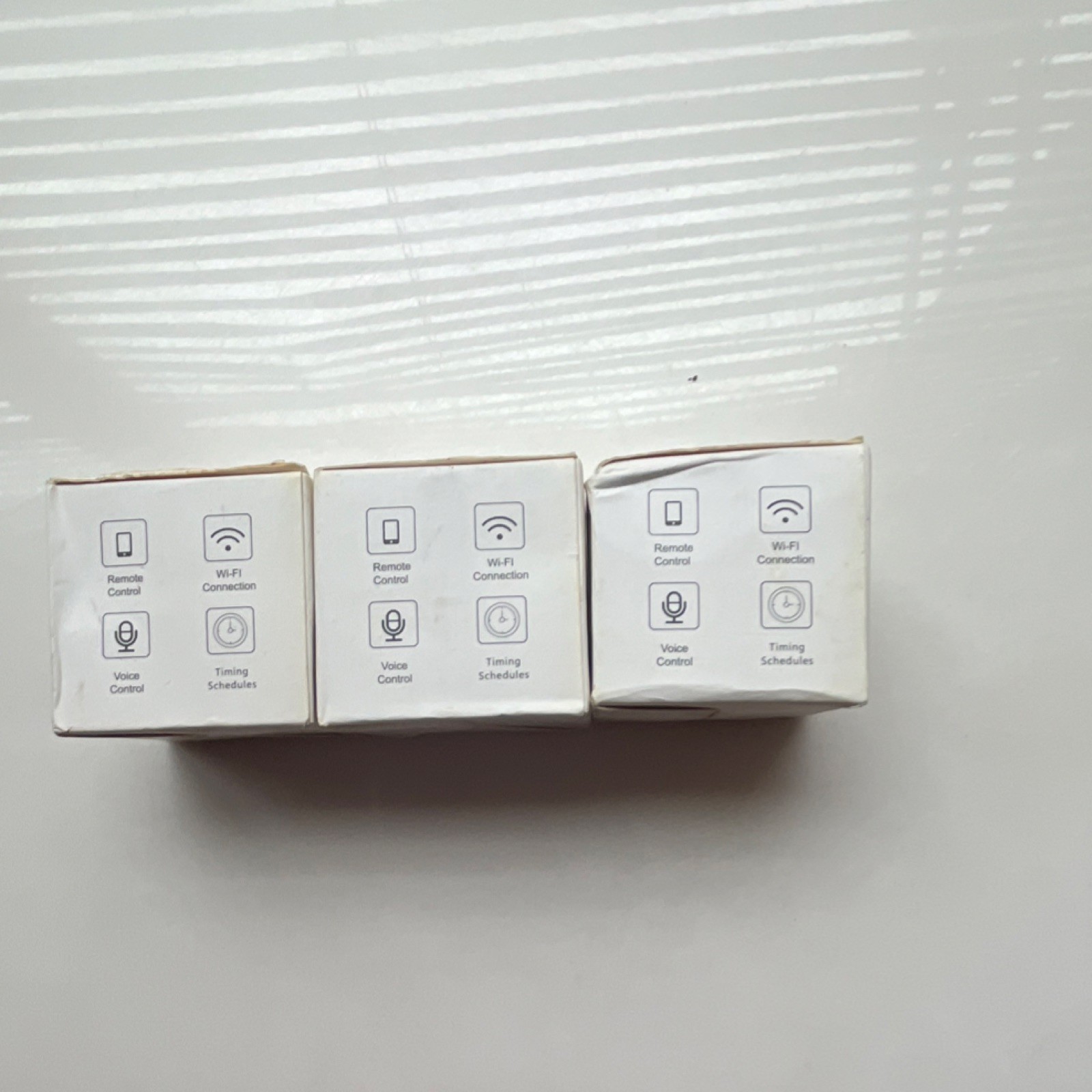 Wi-Fi Smart Plug 3-Pack Remote Control Voice Timing Schedule Alexa Google
