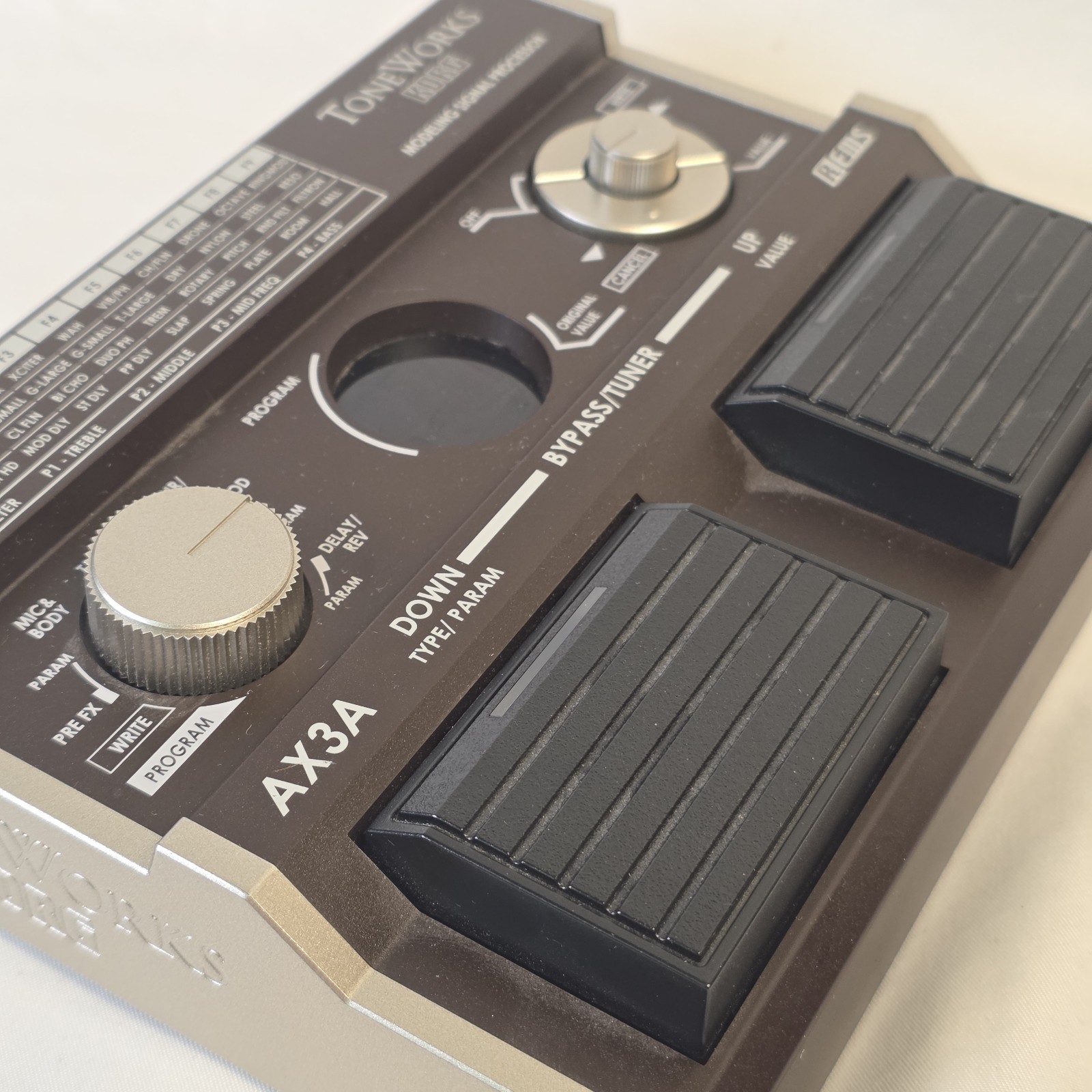 KORG ToneWorks AX3A MODELING SIGNAL PROCESSOR Acoustic Guitar Effect *For Parts*