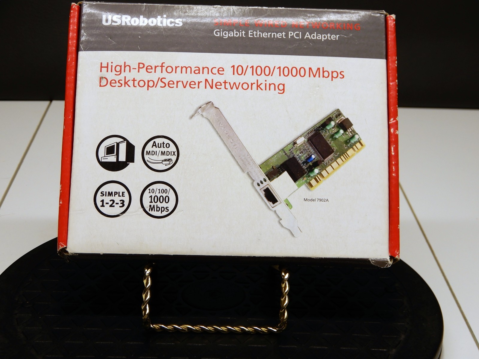 NEW USRobotics 7902A PCI 10/100/1000 Gigabit Ethernet PCI Adapter