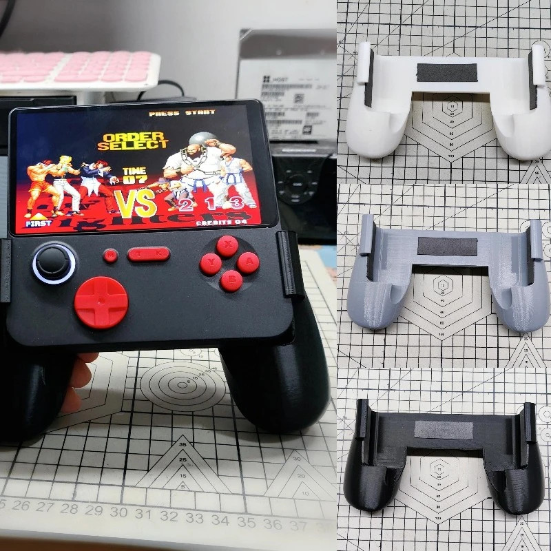 3D Printed Controller Holder Display Stand Handle Grip For Gamemt E5 E5 Plus E5+