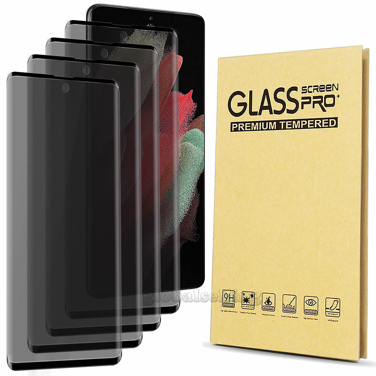 Screen Protector Tempered Glass For Samsung Galaxy S26 S25 S24 S23 S22 Note20 5G