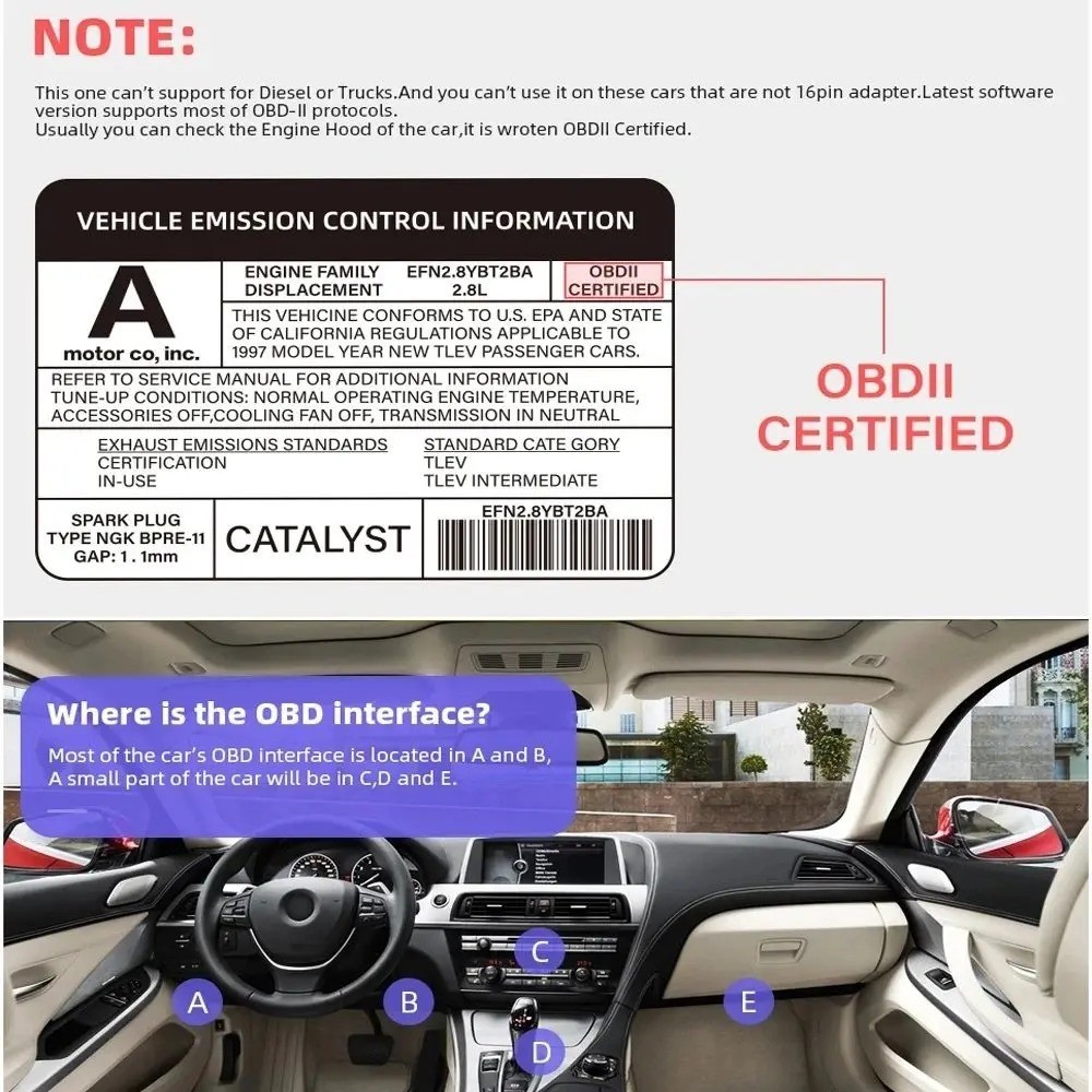 KONNWEI KW902 ELM327 OBD Mini Car Code Reader Auto Diagnostic Scanners