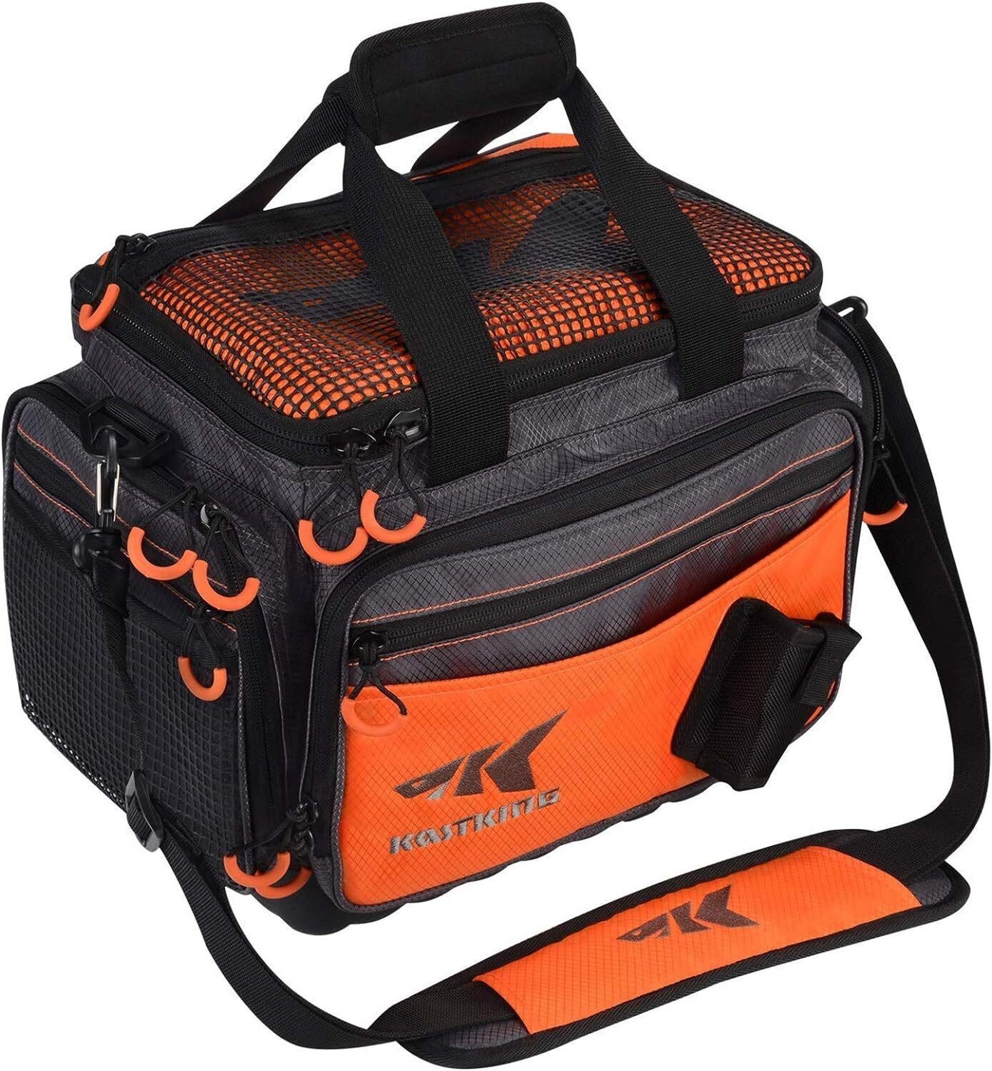 Fishing Gear &Tackle Bags Saltwater Resistant Fishing Storage Bag 15"x11"x10.25"