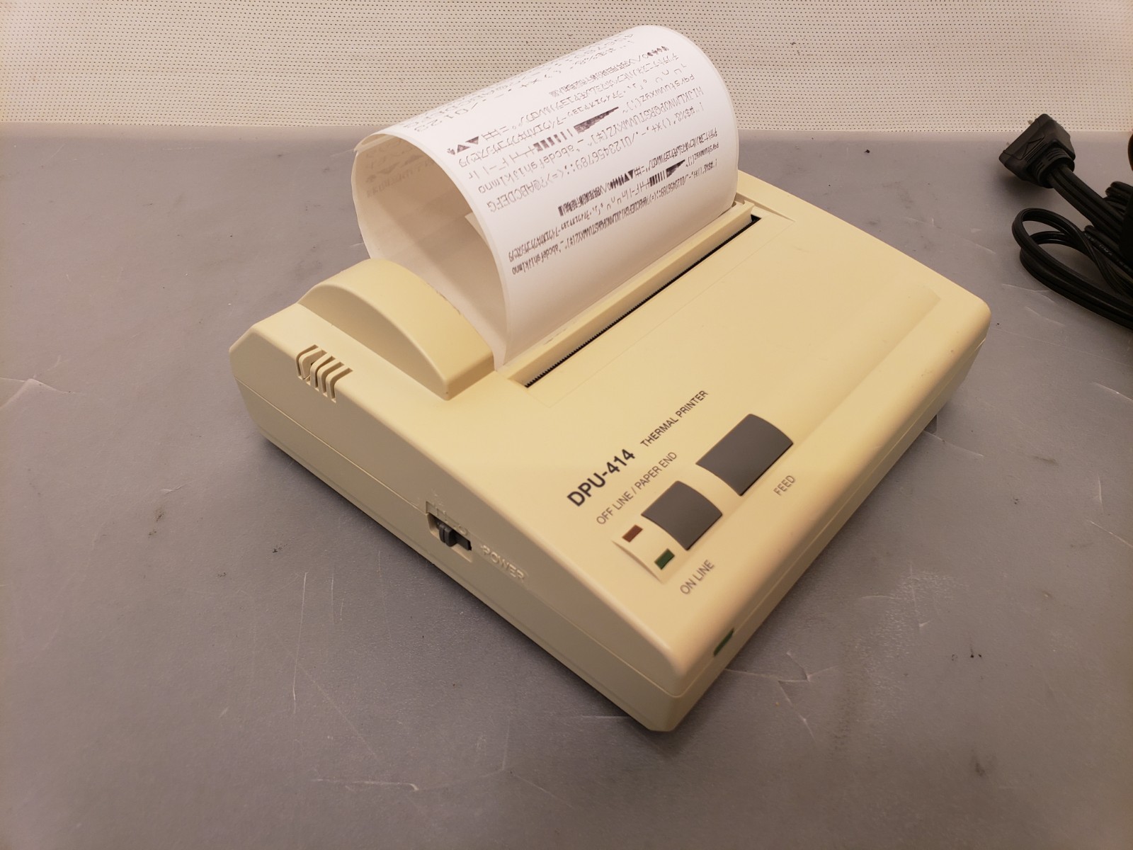 Seiko SII DPU-414-30B Thermal Printer w/ Adapter **Tested