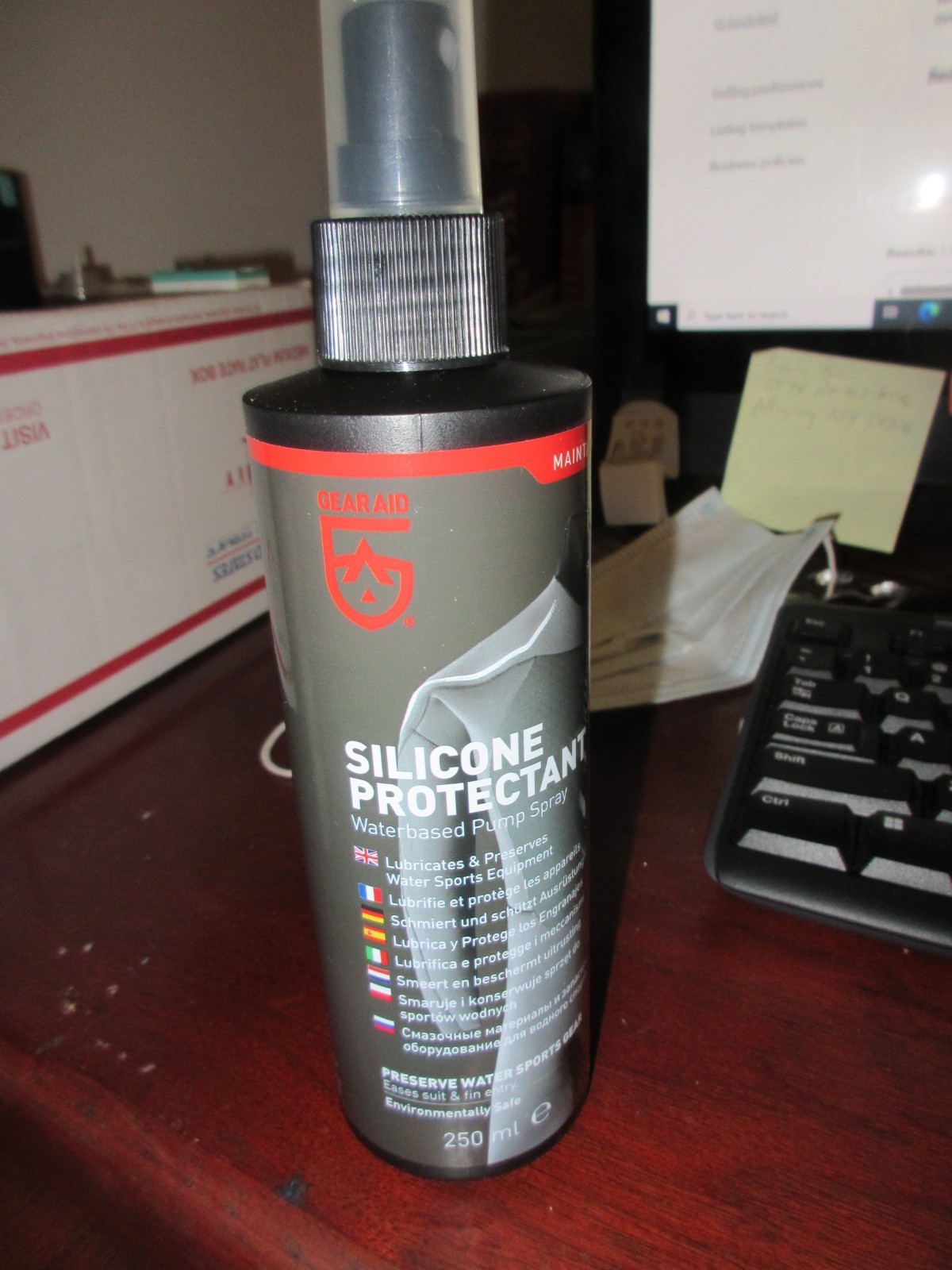 Gear Aid Silicone Protectant Pump Spray 250 ml