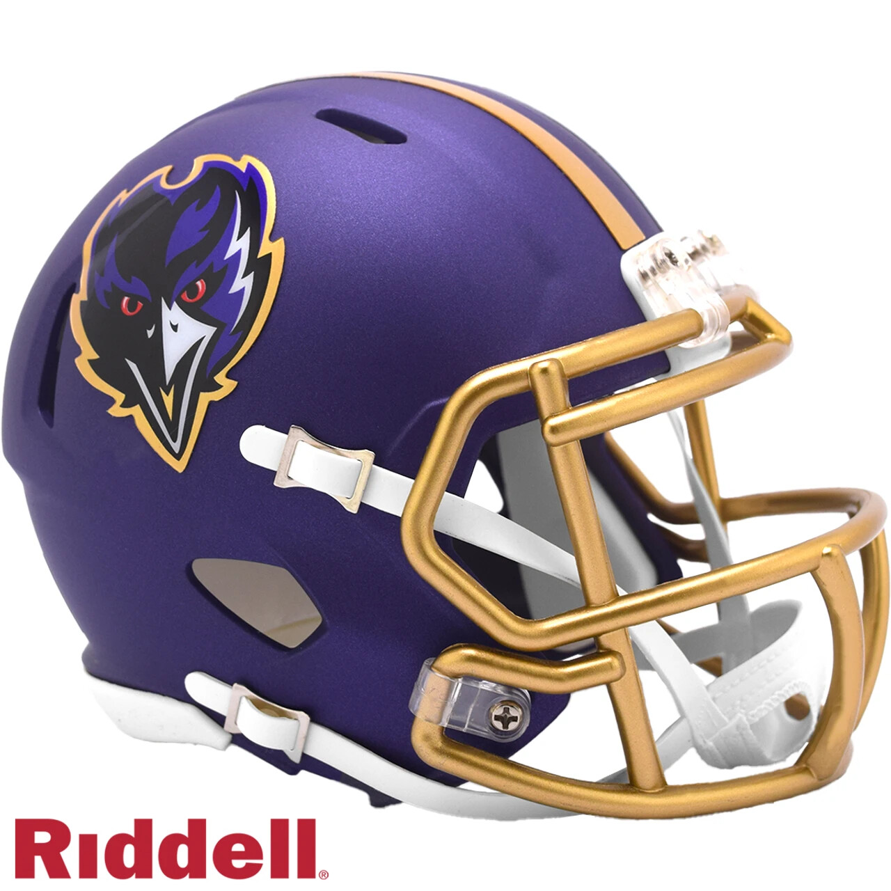 *SALE* BALTIMORE RAVENS ON-FIELD ALTERNATE  SPEED MINI NFL FOOTBALL HELMET!