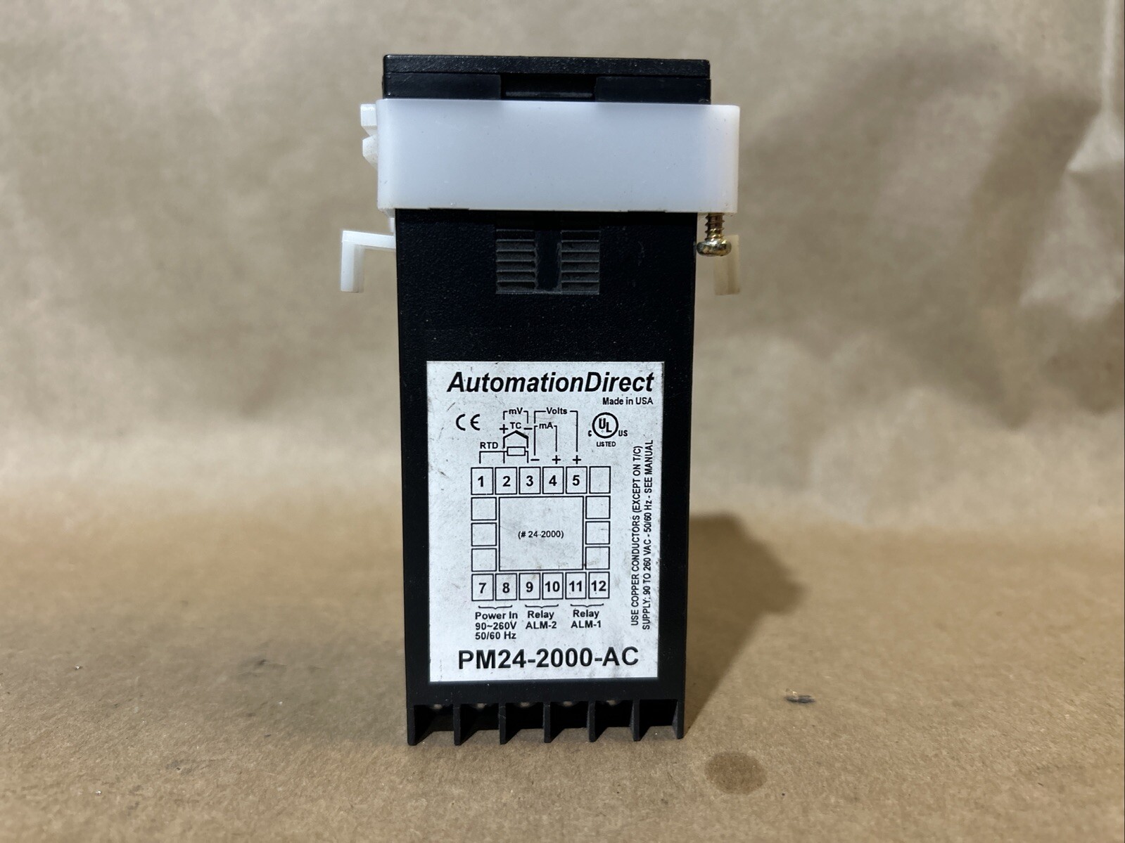 Automation Direct PM24 PM24-2000-AC temperature controller