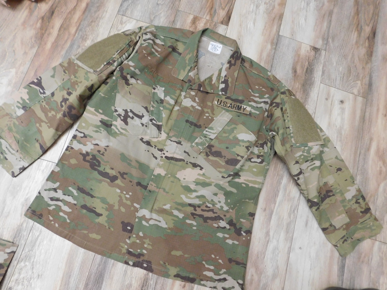 US ARMY OCP INSECT REPELLENT COAT SZ LARGE- LONG