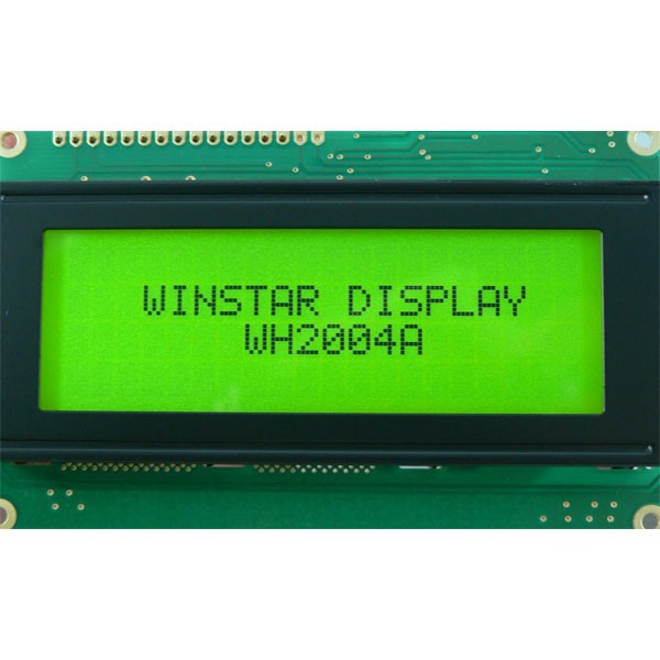 Winstar WH2004A-NYG-JT 20x4 LCD Display Reflective
