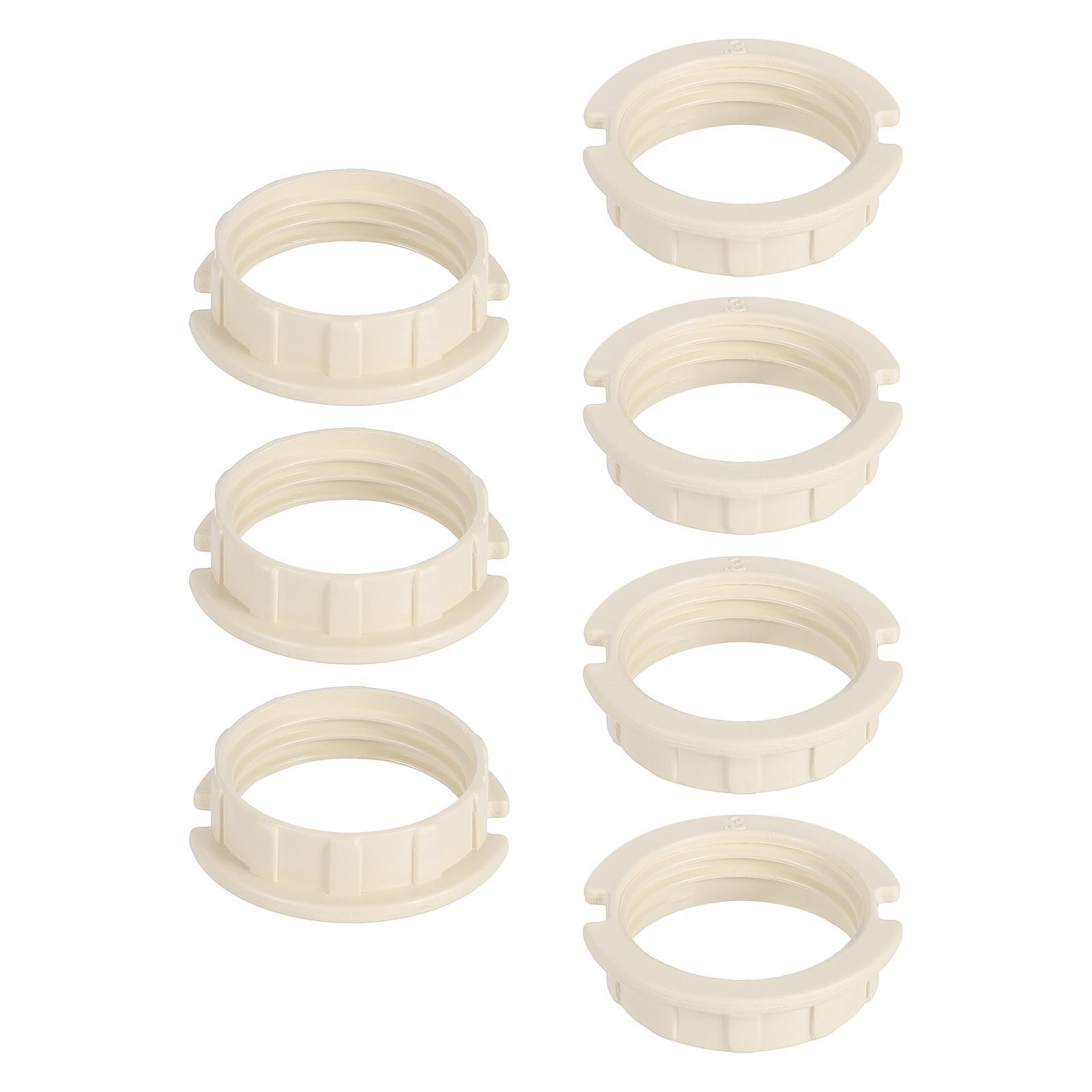 7 Pcs G9 Light Socket Rings for 3/4in Thread Diameter G9 Sockets(Small)