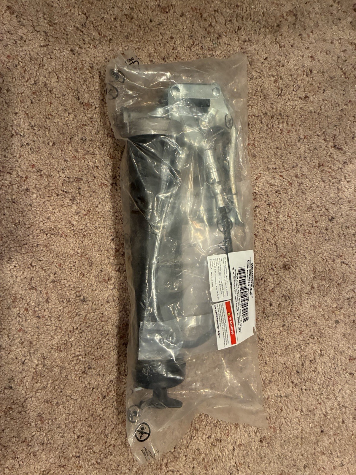 Westward 18T118 Air Operated Pistol Grease Gun Black Silver MPN 18T118