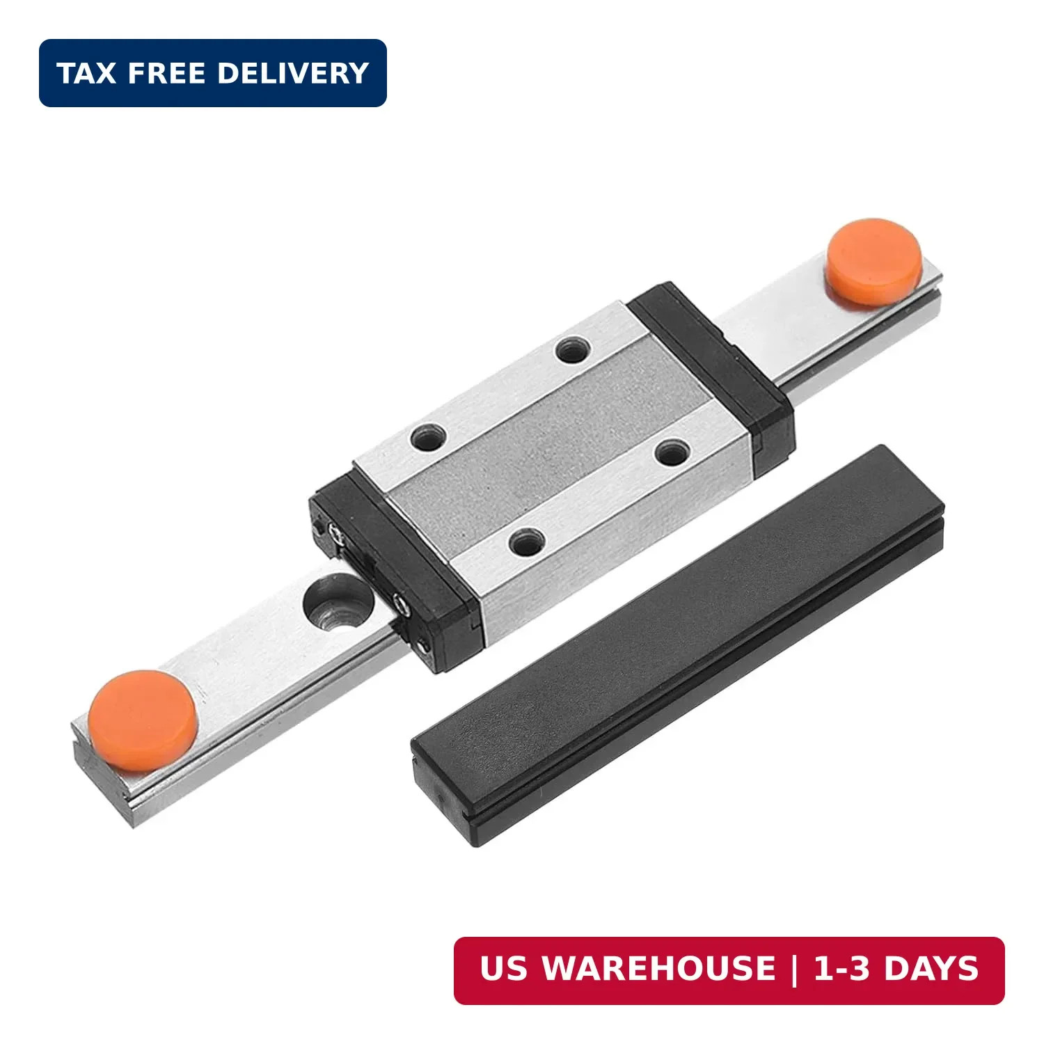 MGN9 100mm Linear Guide Rail with MGN9H Sliding Carriage Block and Plasti