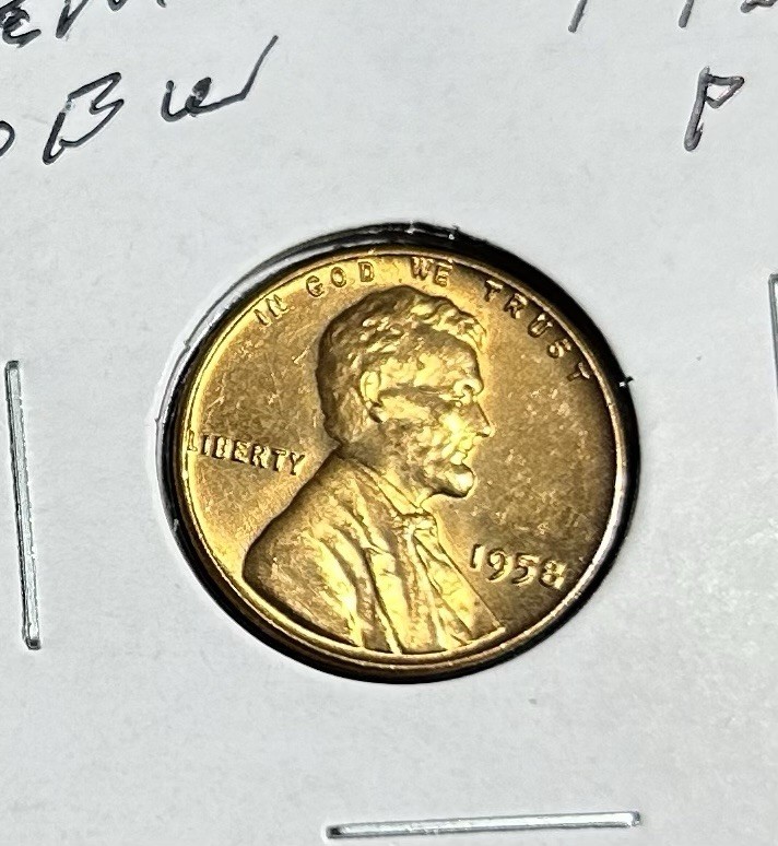 ✅ 1958 P GEM BU Lincoln Wheat Cent from OBW Roll L109