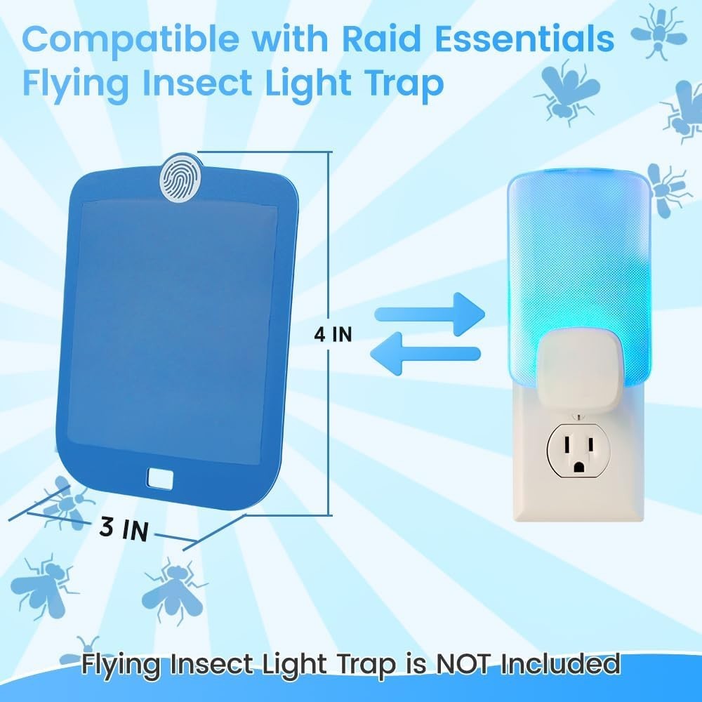 15 Pcs Refill Cartridges for Stem Flying Insect Light Trap Compatible with rcide