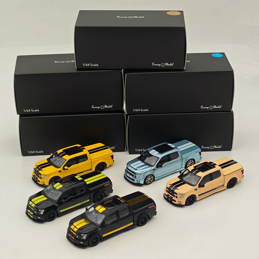 Funny Model 1/64 F-150 Shelby Super Snake Pickup Sport Truck Model Diecast Model
