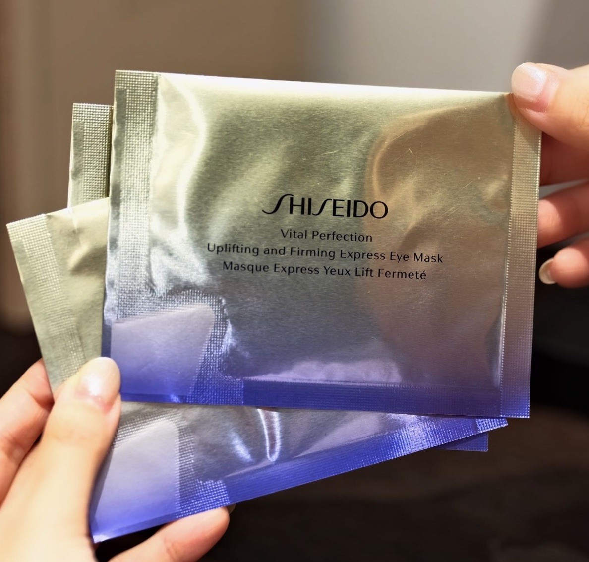 10X Shiseido Vital Perfection Uplifting and Firming Express Eye Mask